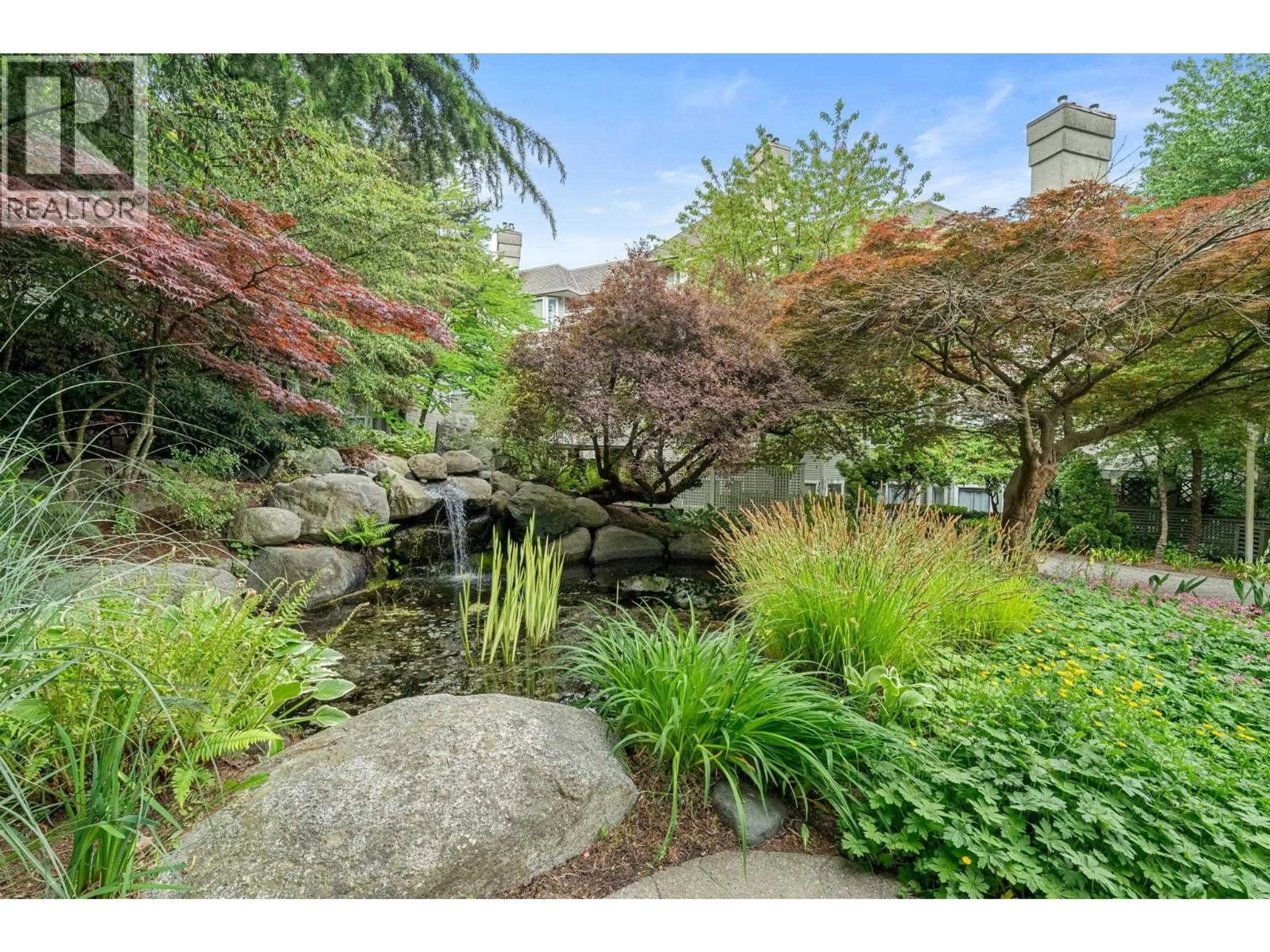 Patio, water/lake/river/ocean view for 409 - 3738 NORFOLK STREET, Burnaby British Columbia V5G4V4