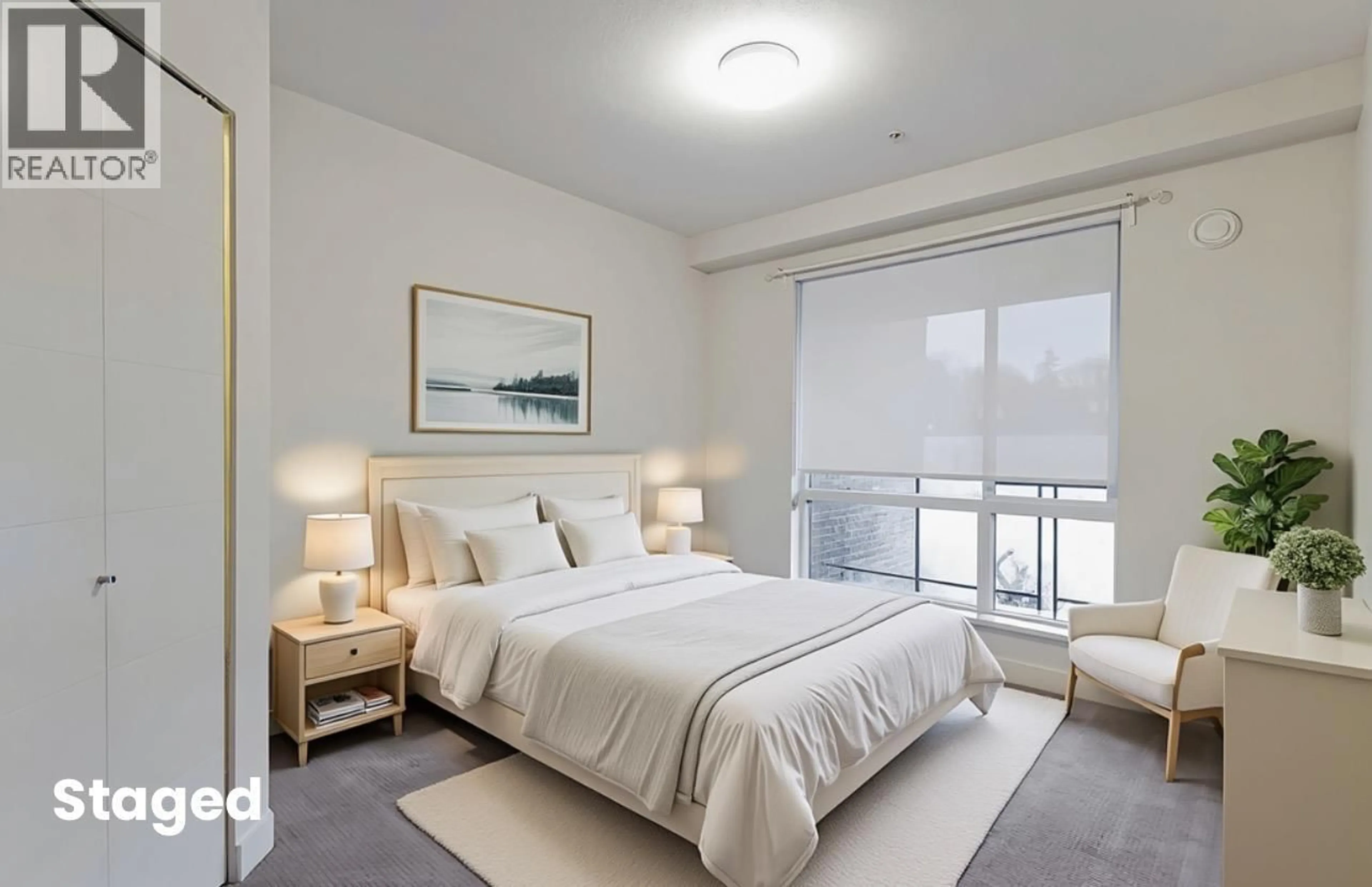 Bedroom with bed, unknown for 310 - 719 3RD STREET, North Vancouver British Columbia V7M0E7
