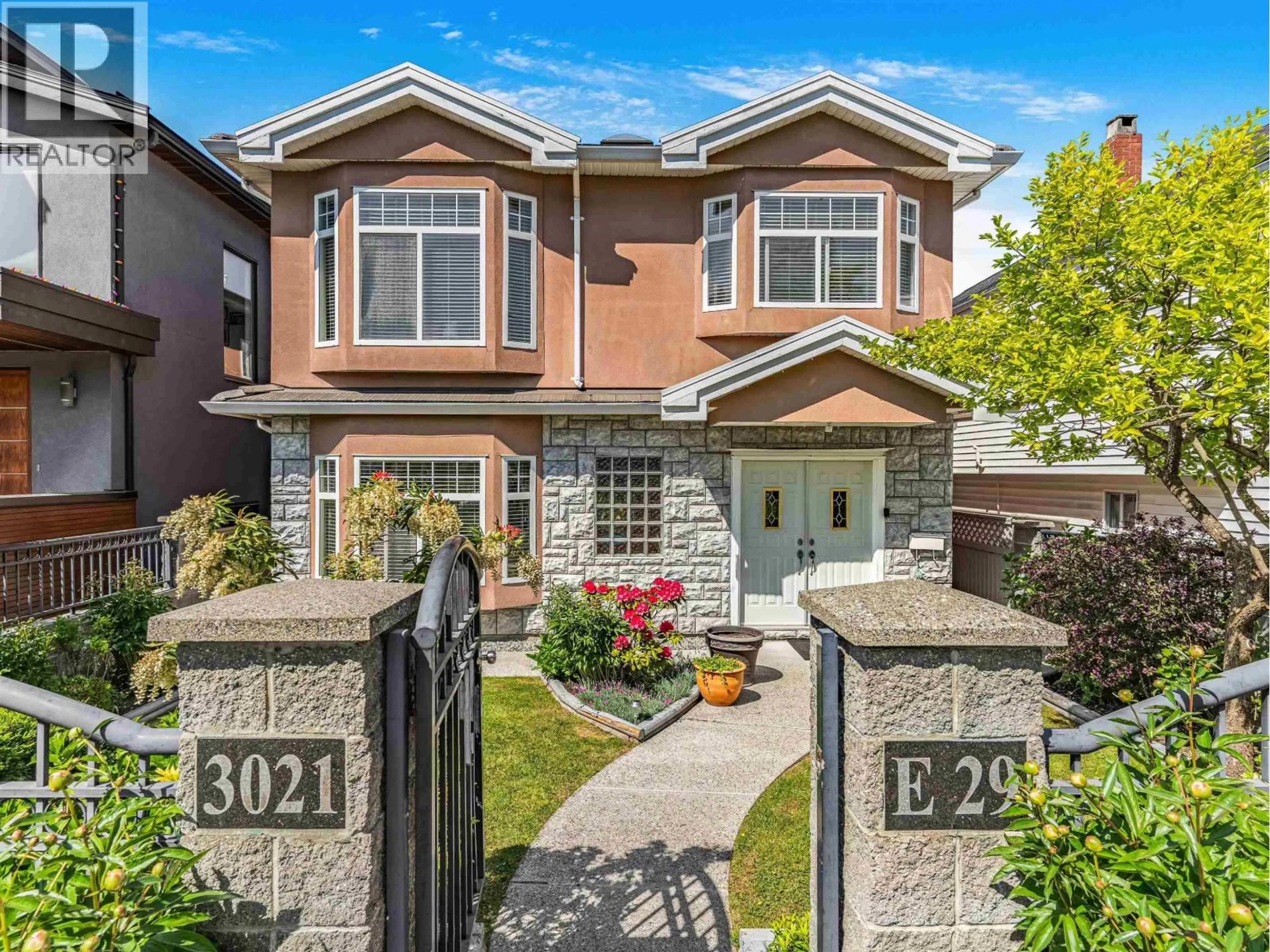 Home with brick exterior material, street for 3021 29TH AVENUE, Vancouver British Columbia V5R1V9