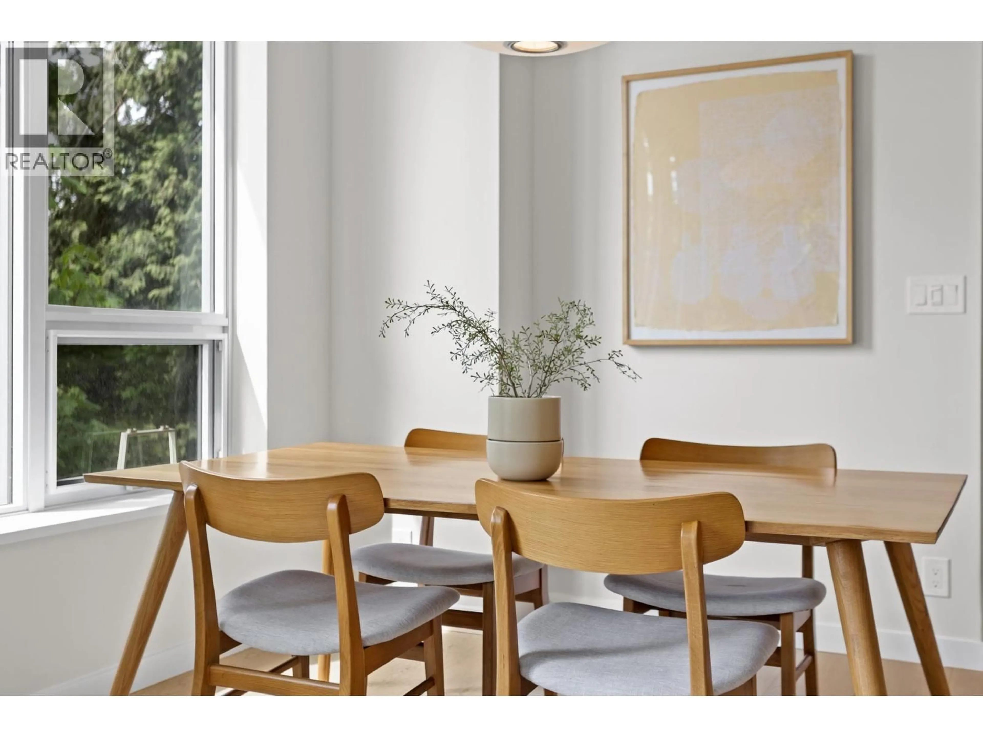 Dining room, wood/laminate floor for 309 - 3533 ROSS DRIVE, Vancouver British Columbia V6S0L3