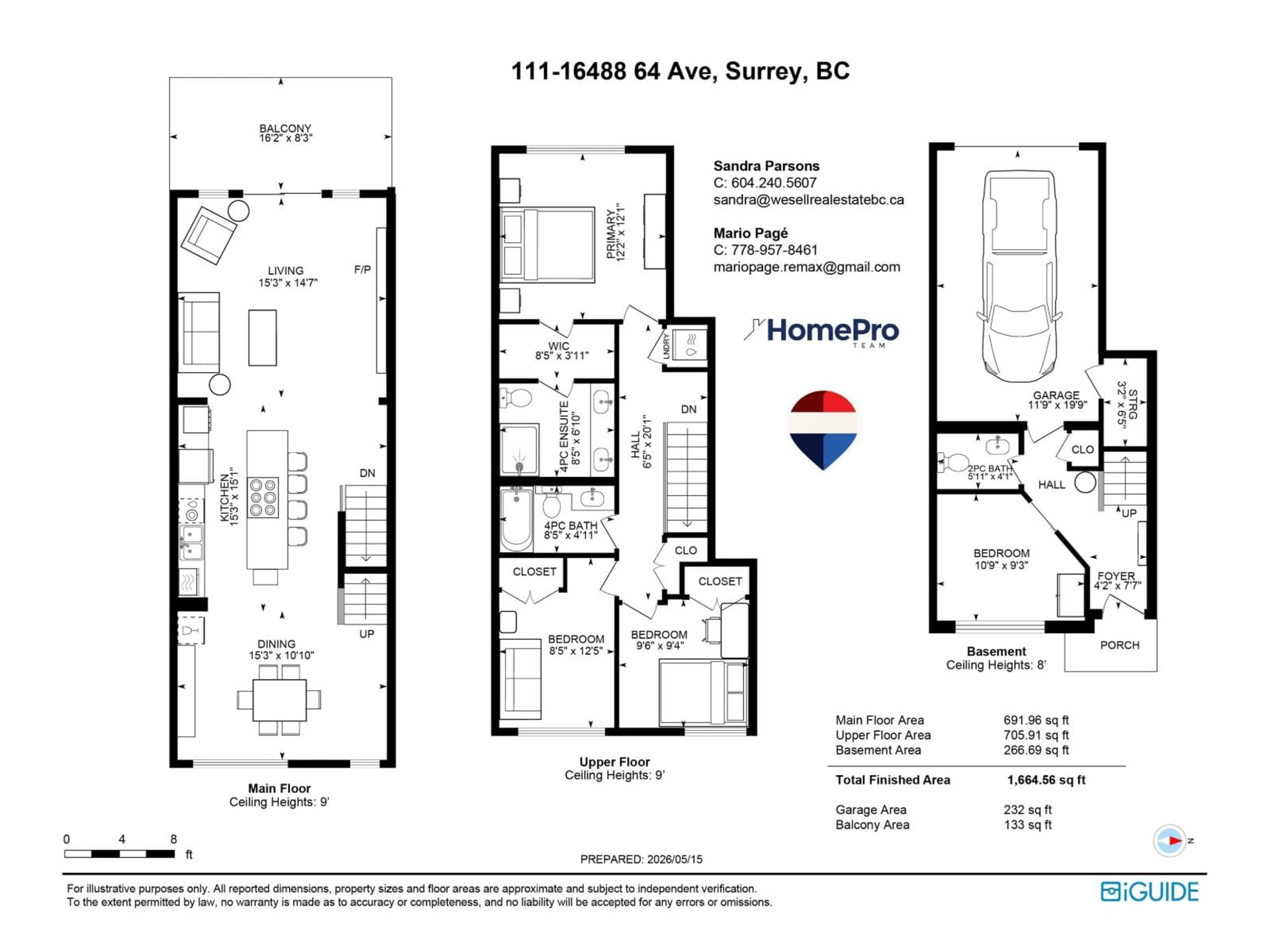 Floor plan for 111 - 16488 64TH AVENUE, Surrey British Columbia V3S6X6