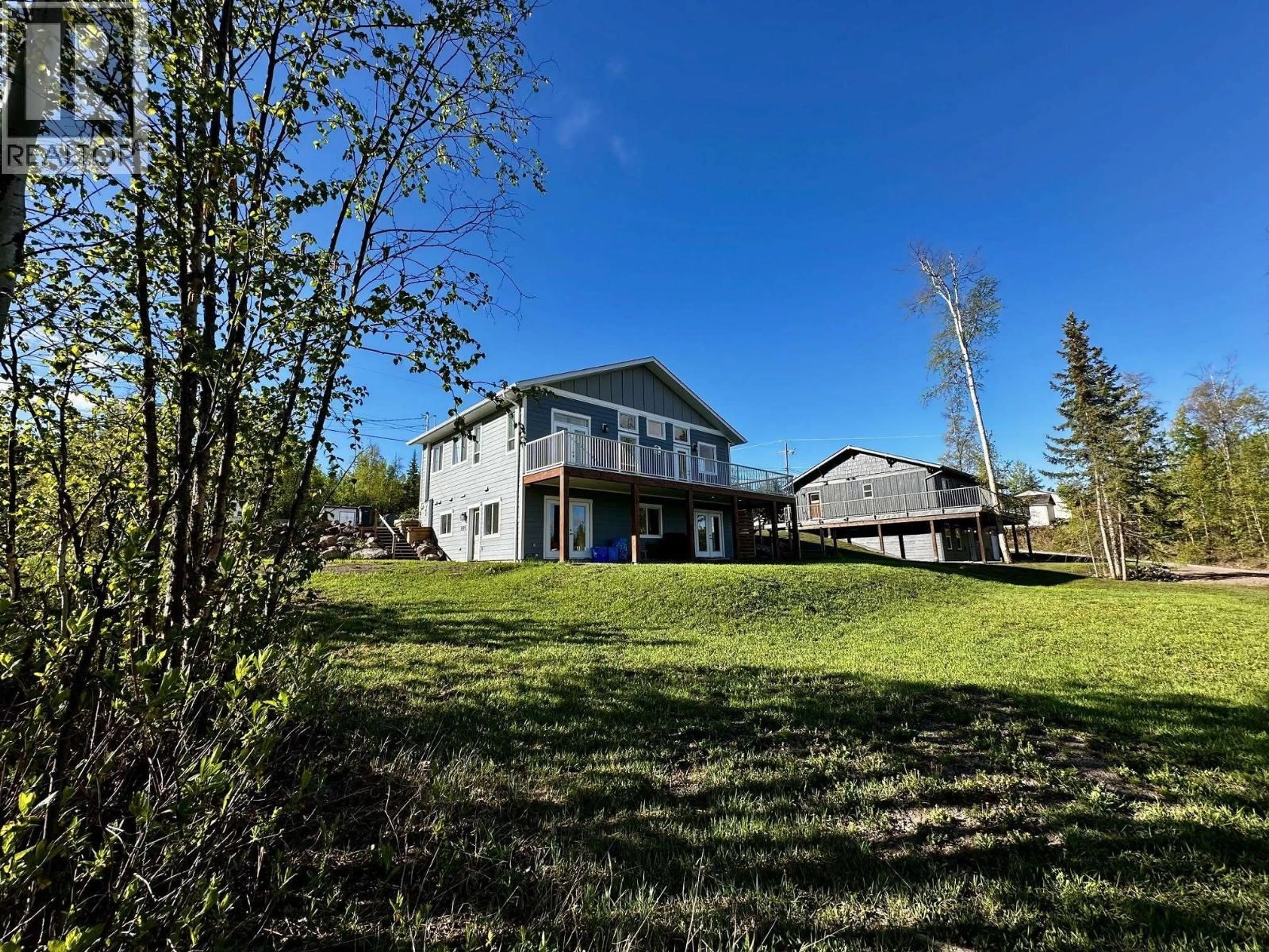 A pic from outside/outdoor area/front of a property/back of a property/a pic from drone, unknown for 1494 CHESTNUT STREET, Telkwa British Columbia V0J2X0