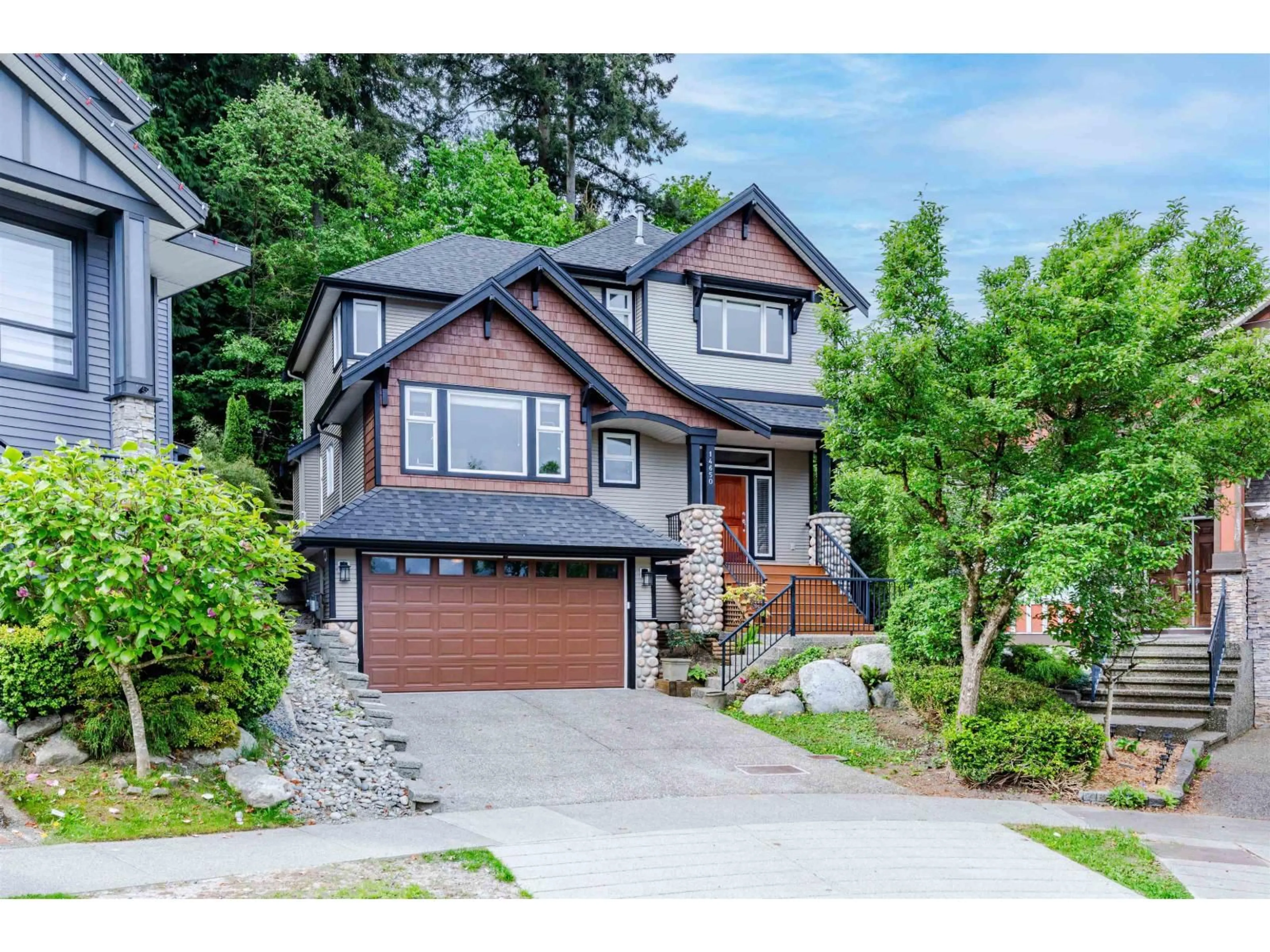 Home with vinyl exterior material, street for 14650 61A AVENUE, Surrey British Columbia V3S6N4