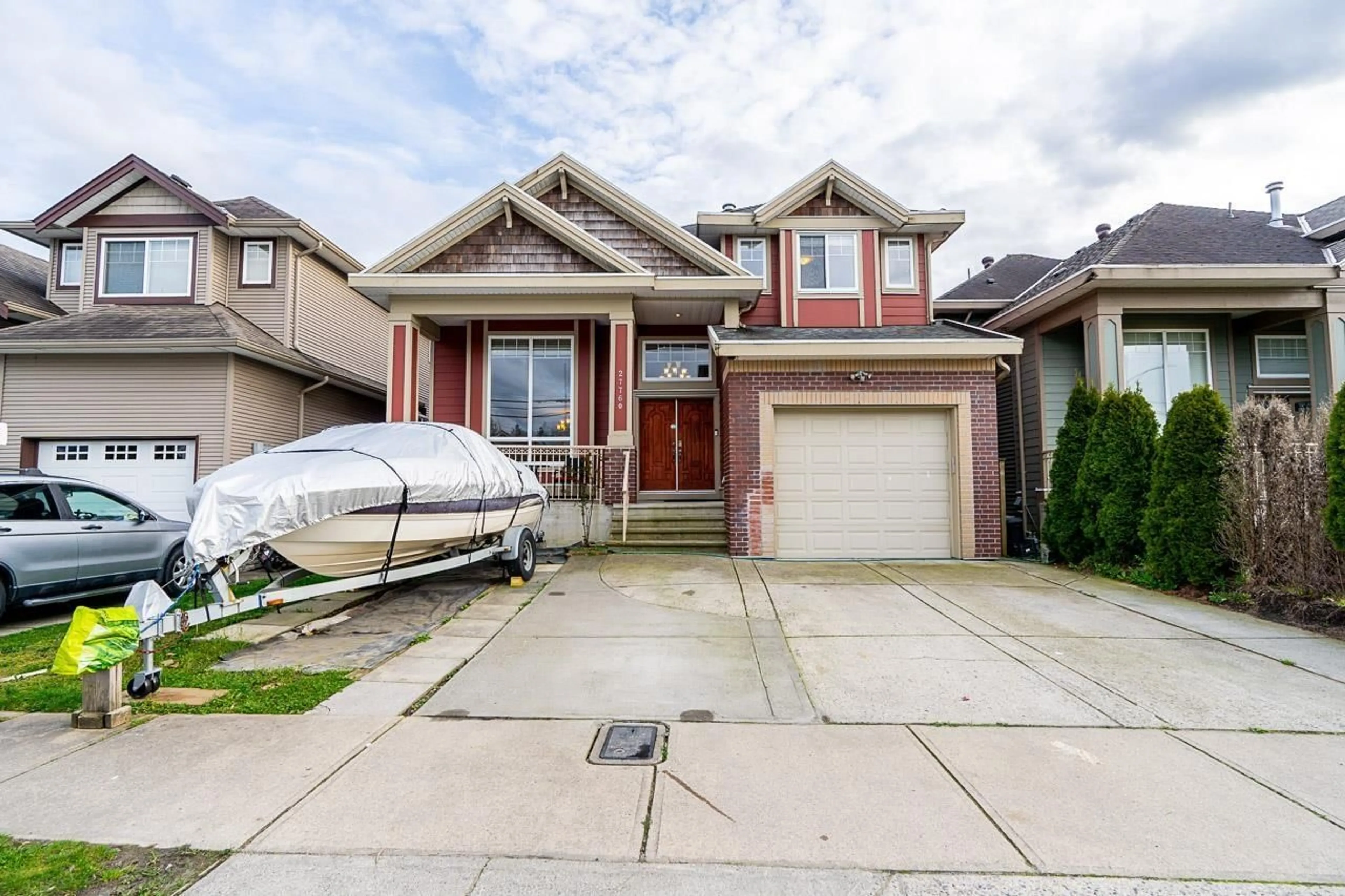 Home with brick exterior material, street for 27760 PULLMAN AVENUE, Abbotsford British Columbia V4X0A2