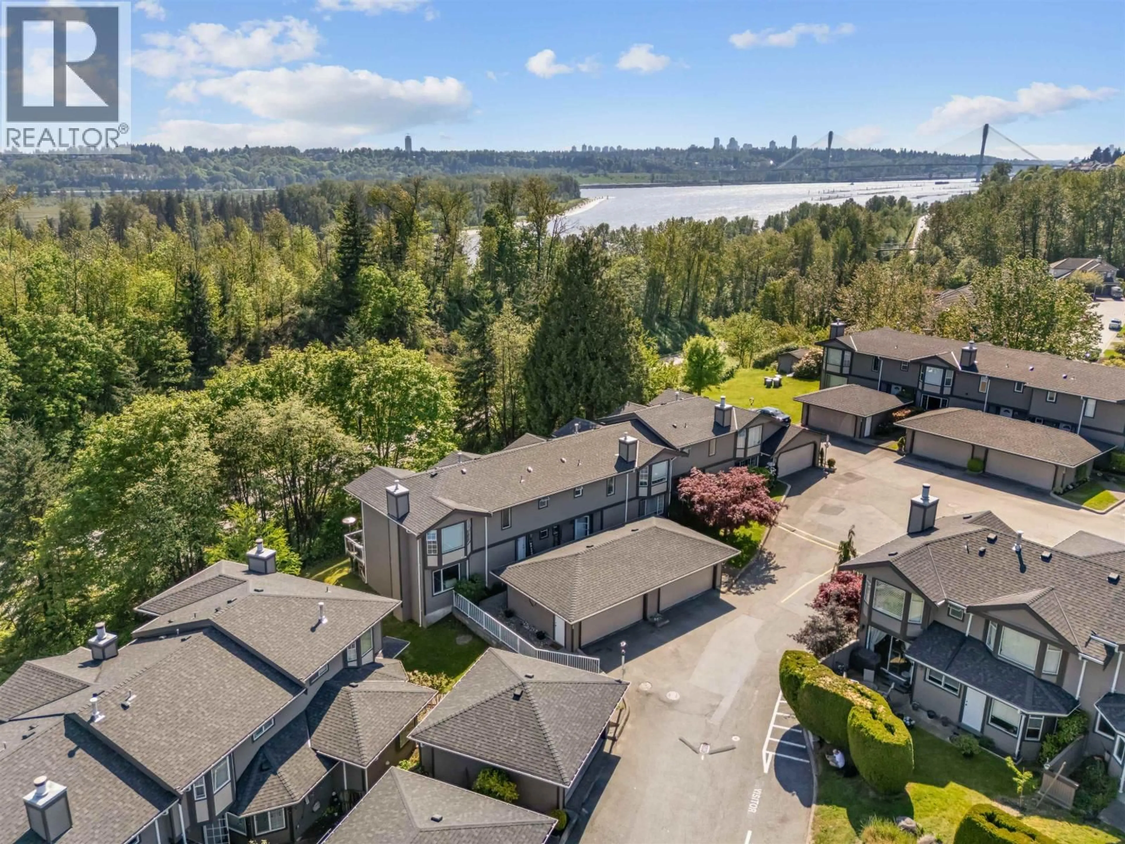 A pic from outside/outdoor area/front of a property/back of a property/a pic from drone, water/lake/river/ocean view for 175 - 1140 CASTLE CRESCENT, Port Coquitlam British Columbia V3C5R4