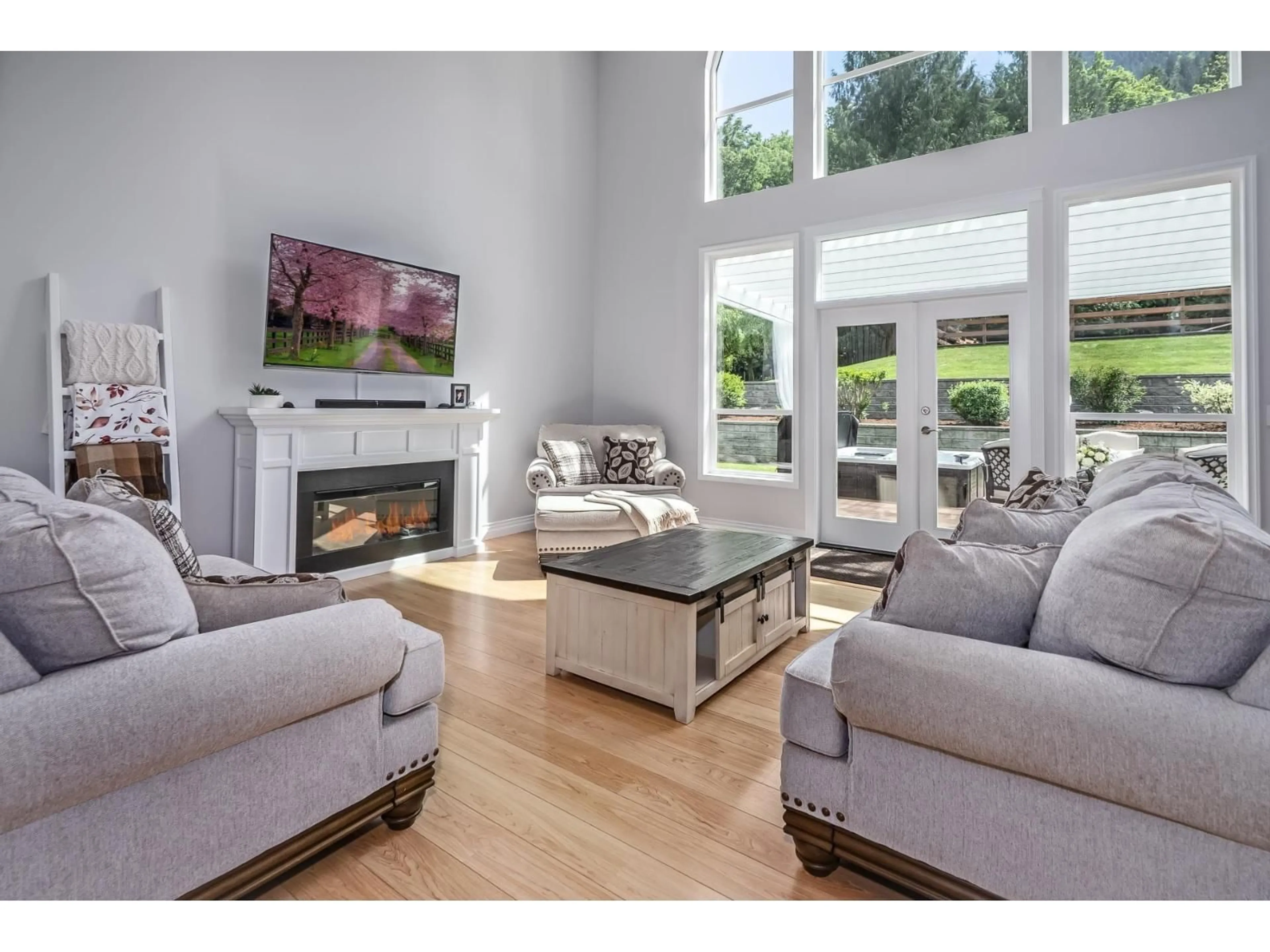 Living room with furniture, unknown for 41932 MAPLE LANE, Yarrow British Columbia V2R5G9