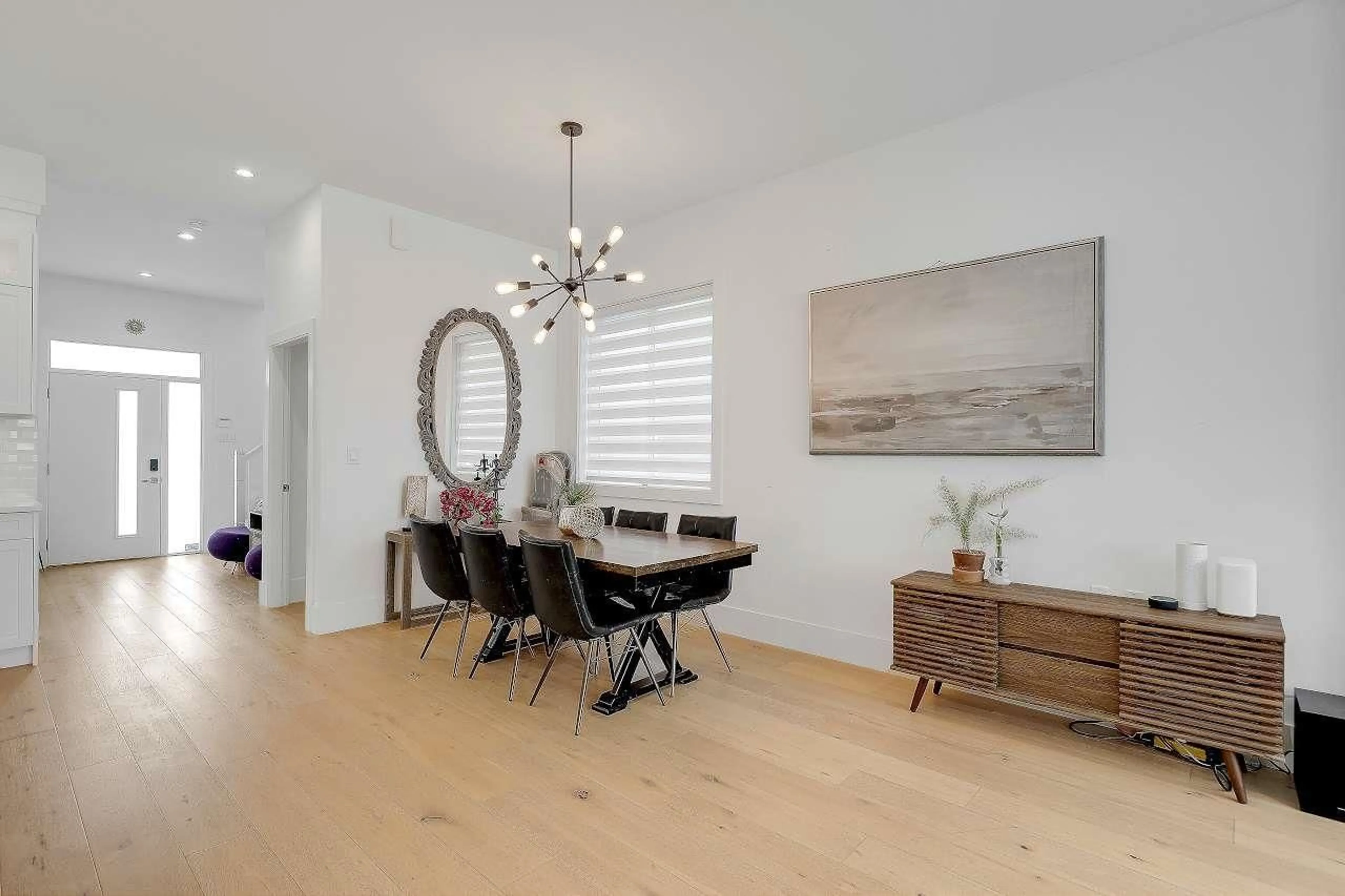 Dining room, wood/laminate floor for 2525 168 STREET, Surrey British Columbia V3S0A7