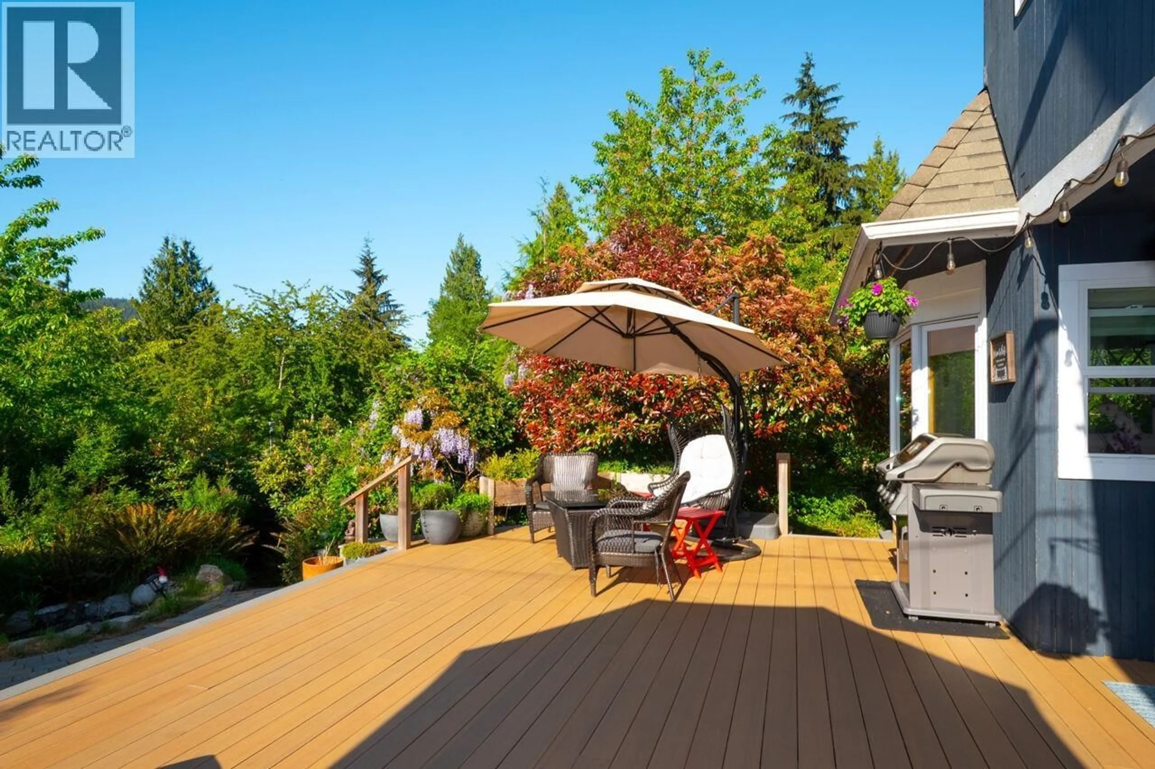 Patio, water/lake/river/ocean view for 1177 ADAMS ROAD, Bowen Island British Columbia V0N1G2