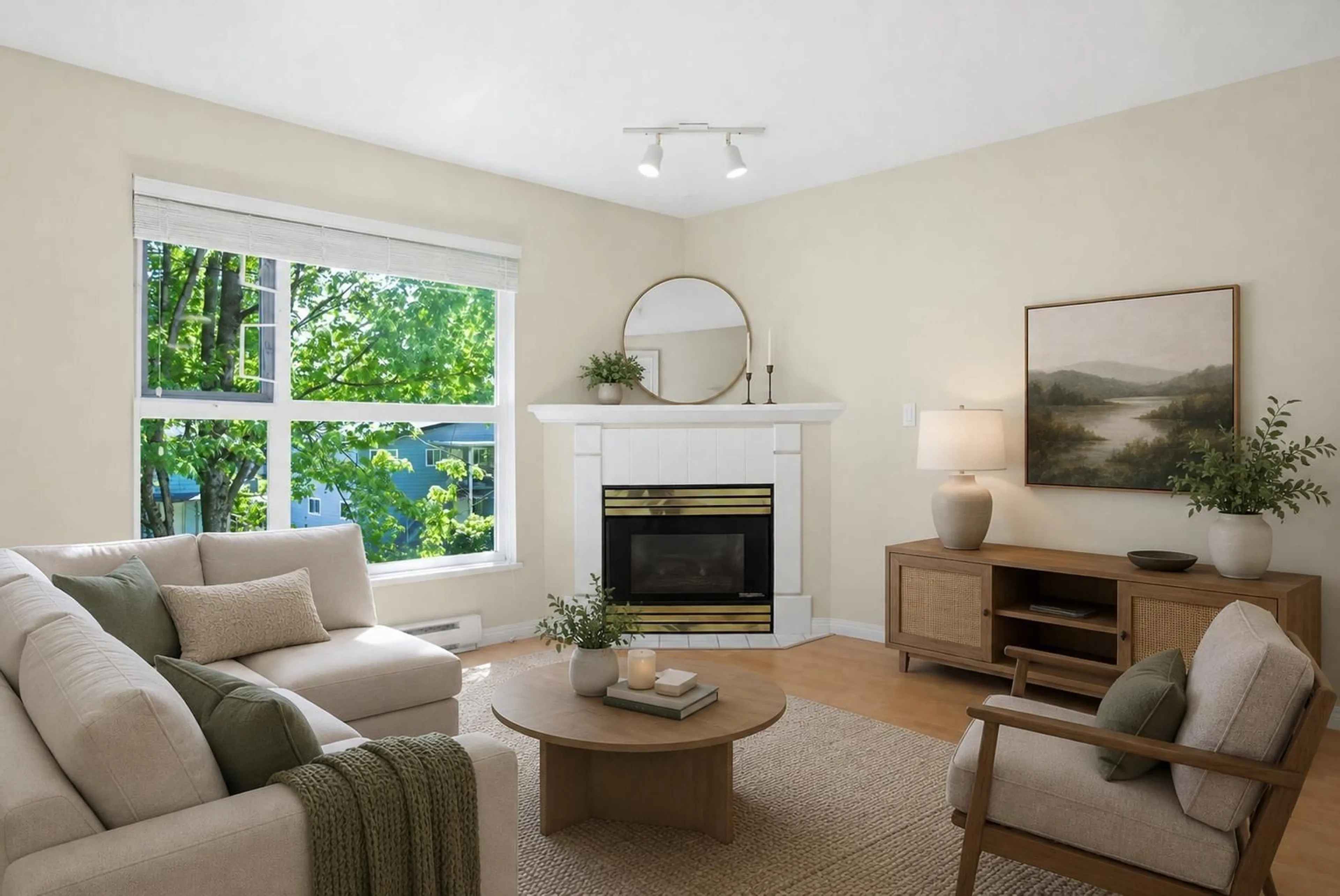 Living room with furniture, unknown for D301 - 9838 WHALLEY BOULEVARD, Surrey British Columbia V3T5S8