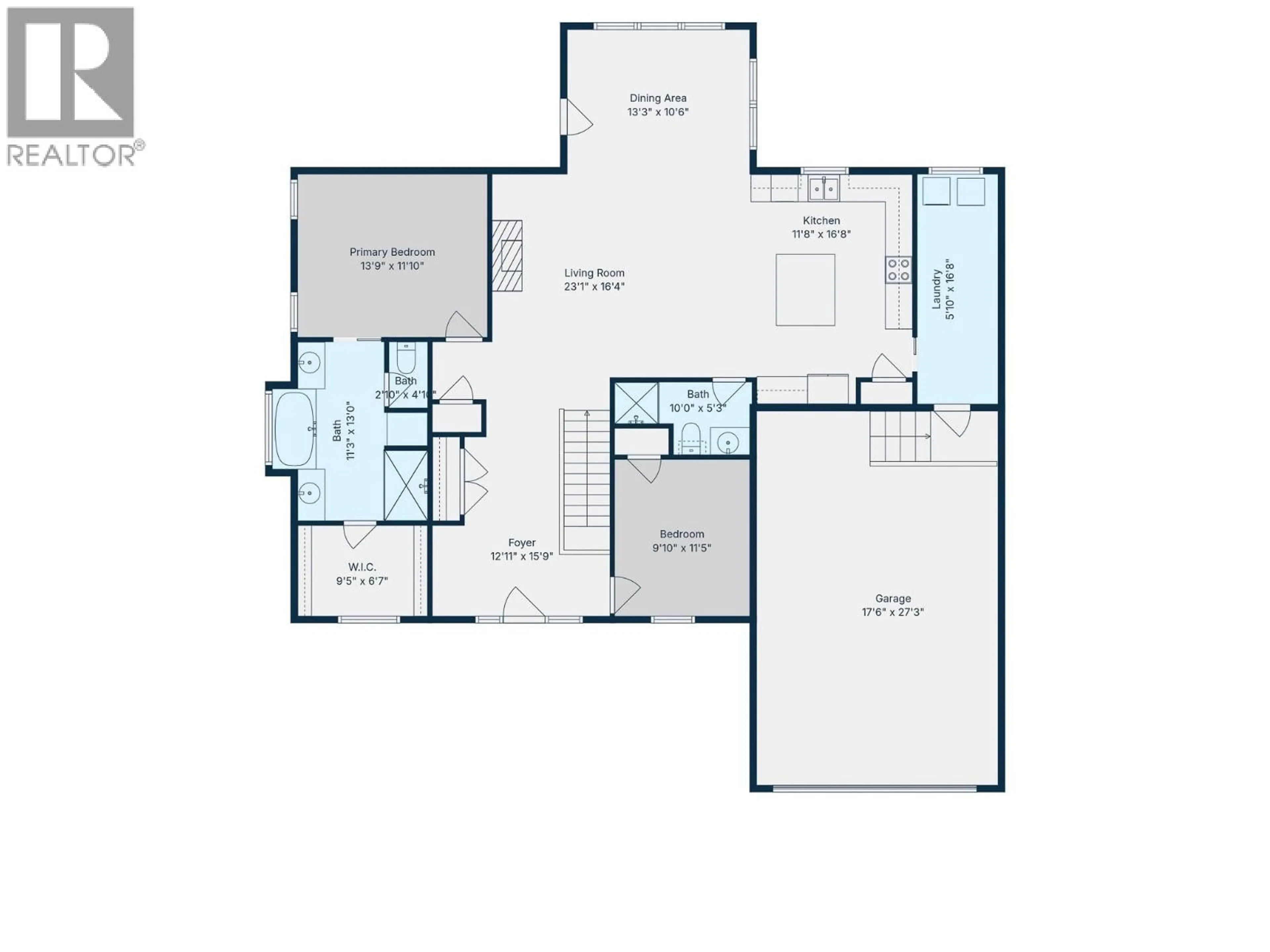 Floor plan for 11004 112 AVENUE, Fort St. John British Columbia V1J0R6