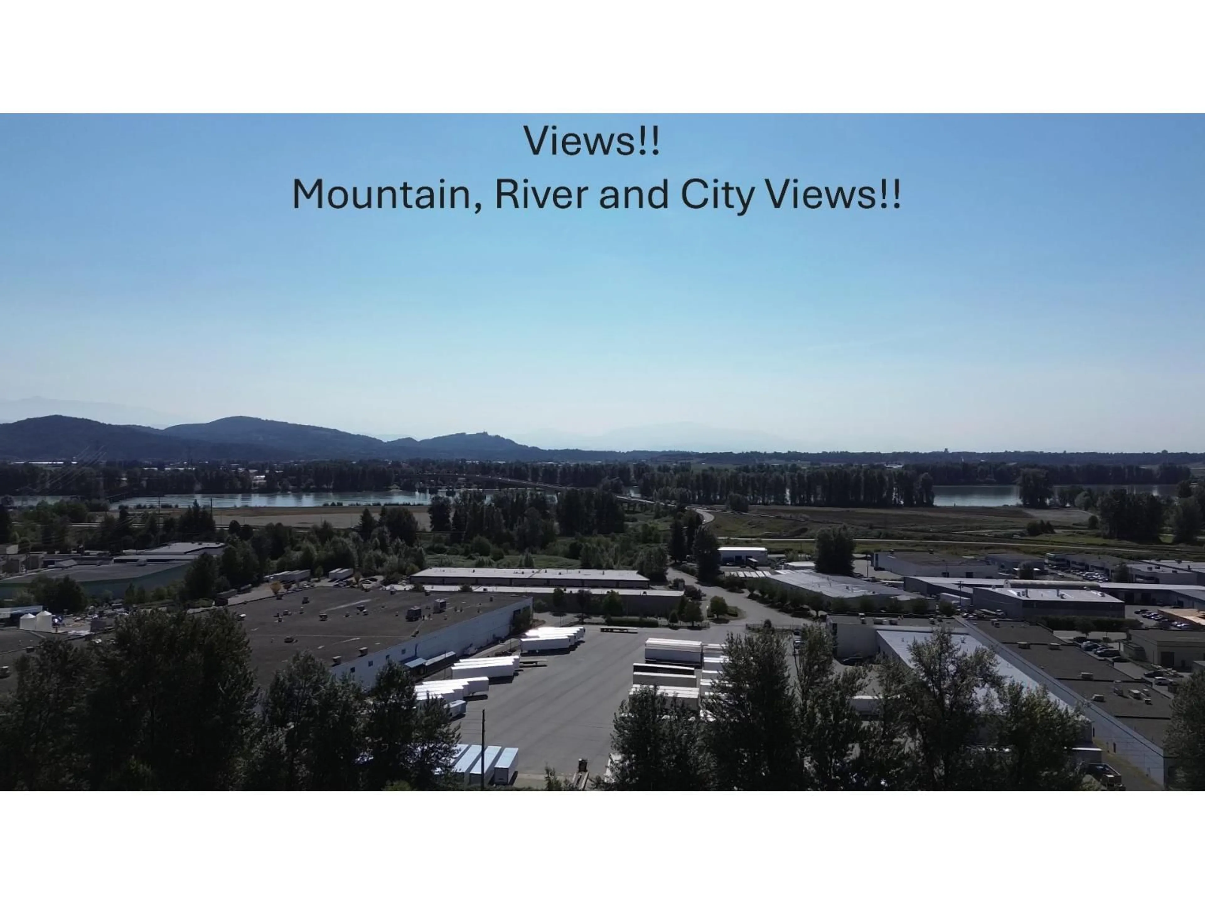 A pic from outside/outdoor area/front of a property/back of a property/a pic from drone, mountain view for 32872 1 AVENUE, Mission British Columbia V2V1E7