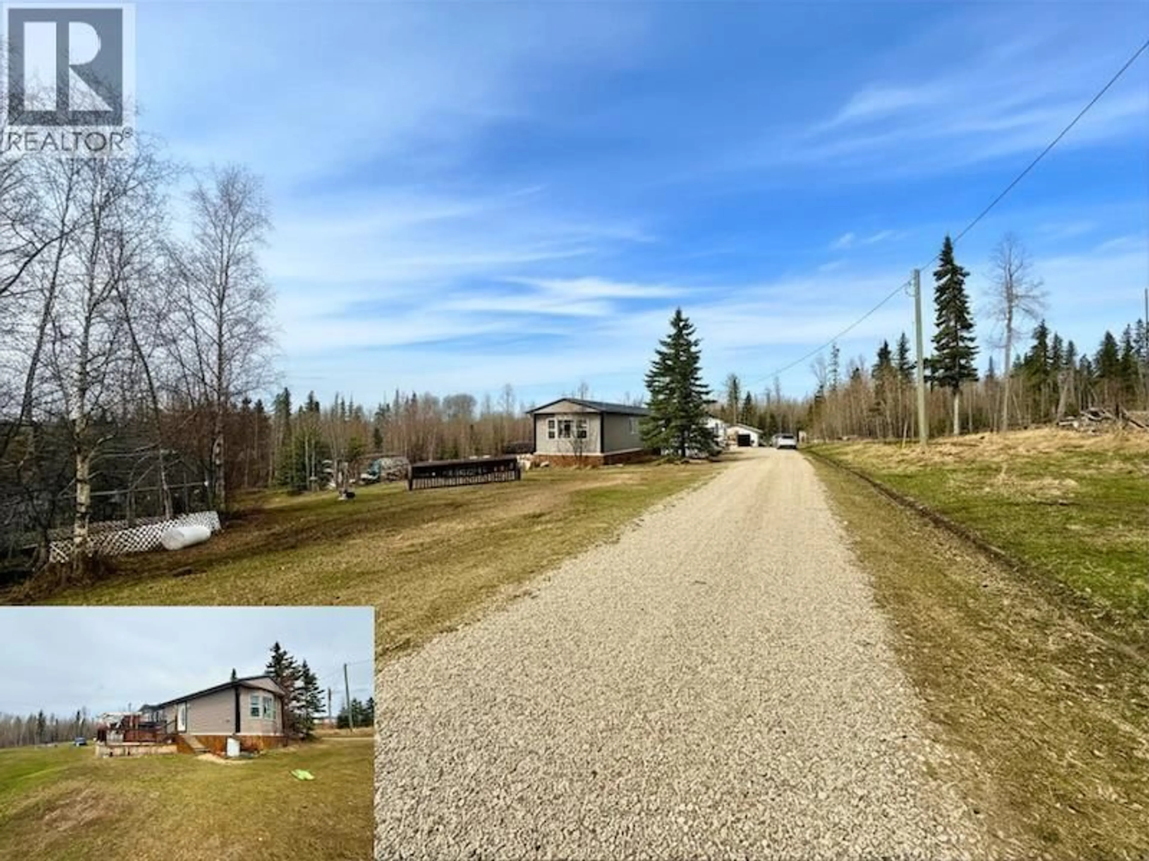 A pic from outside/outdoor area/front of a property/back of a property/a pic from drone, unknown for 14356 RED CREEK ROAD, Fort St. John British Columbia V1J8L8