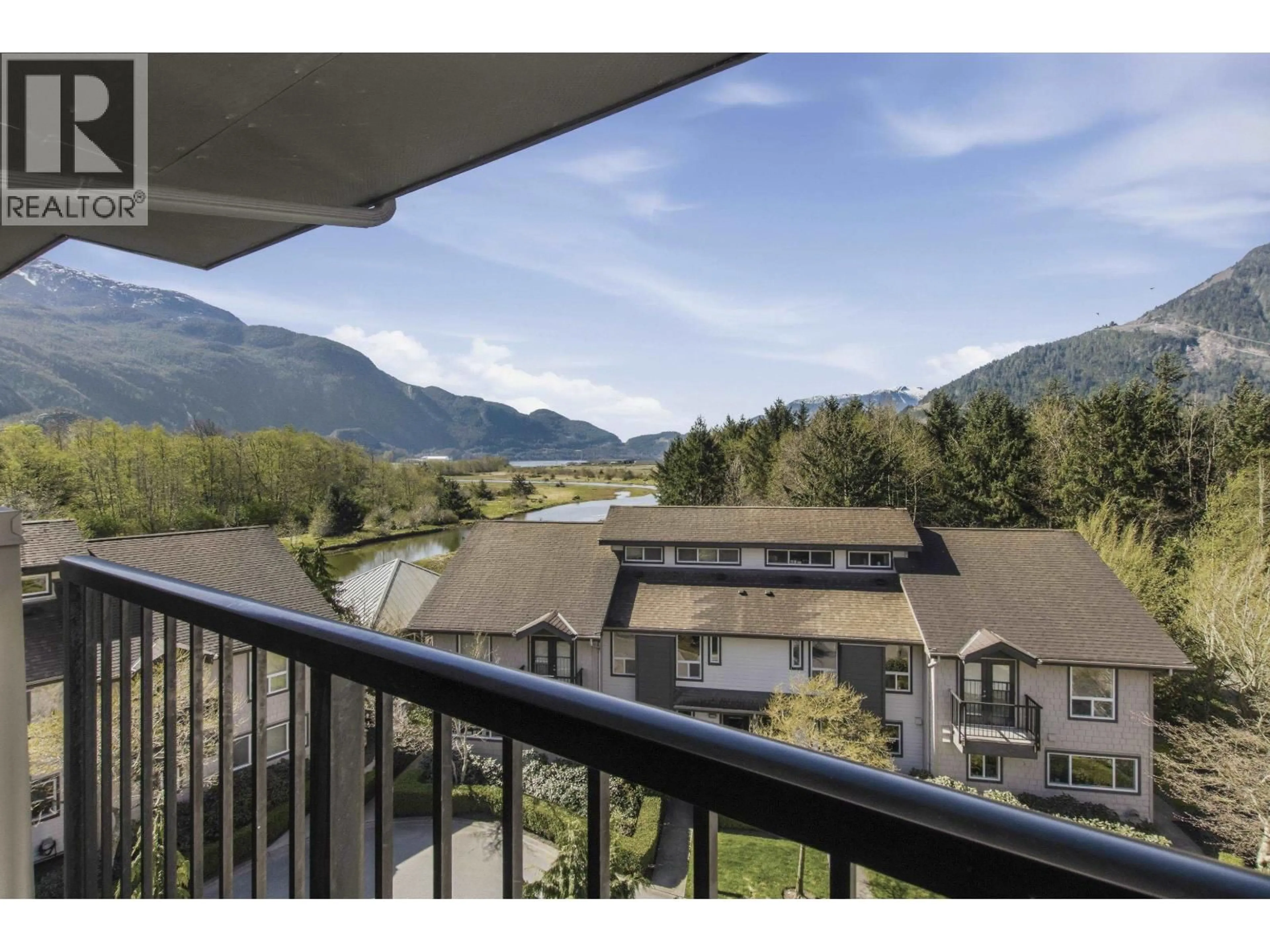 Balcony in the apartment, mountain view for 406 - 1212 MAIN STREET, Squamish British Columbia V8B0S1
