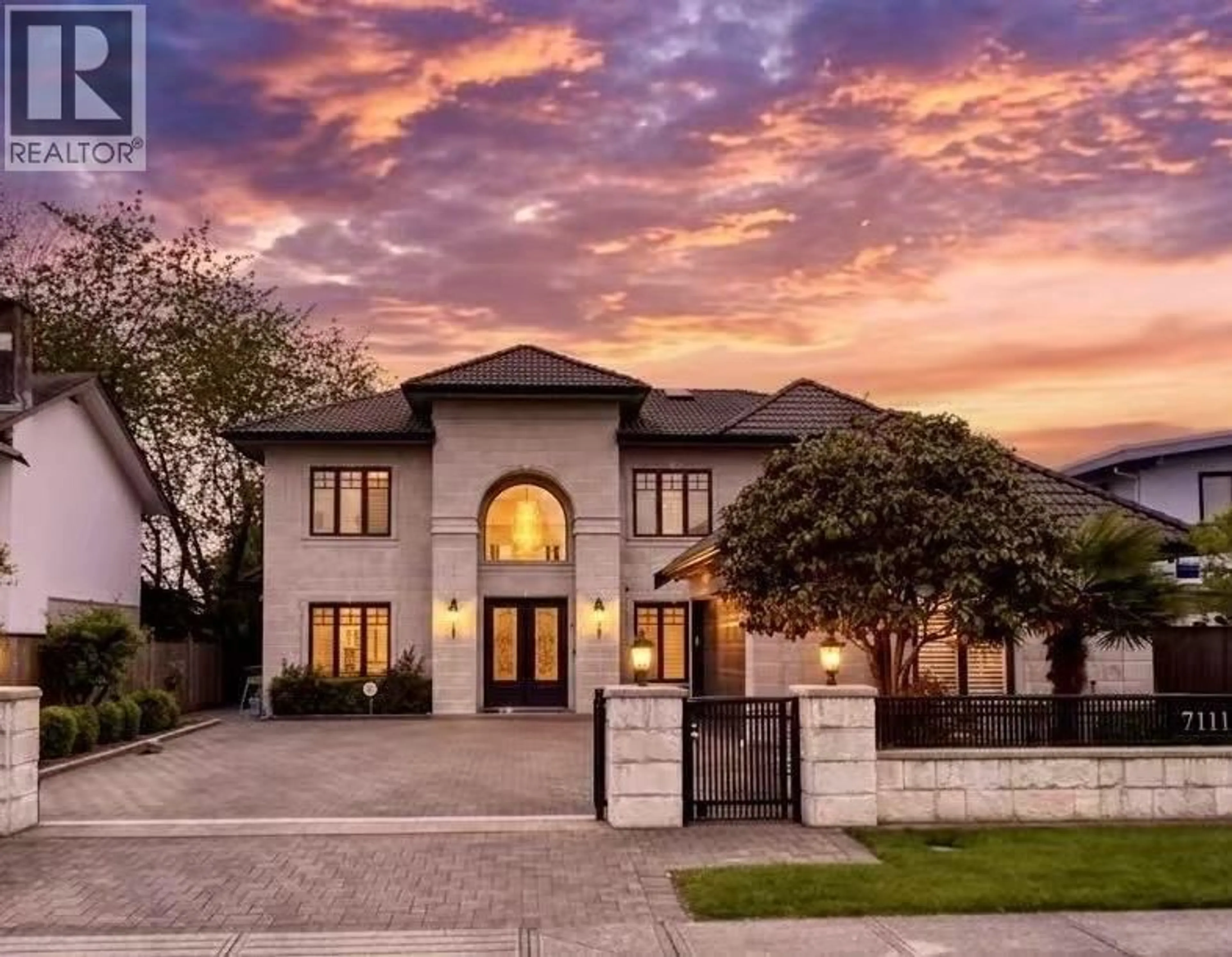 Home with brick exterior material, street for 7111 PARRY STREET, Richmond British Columbia V7C4K4
