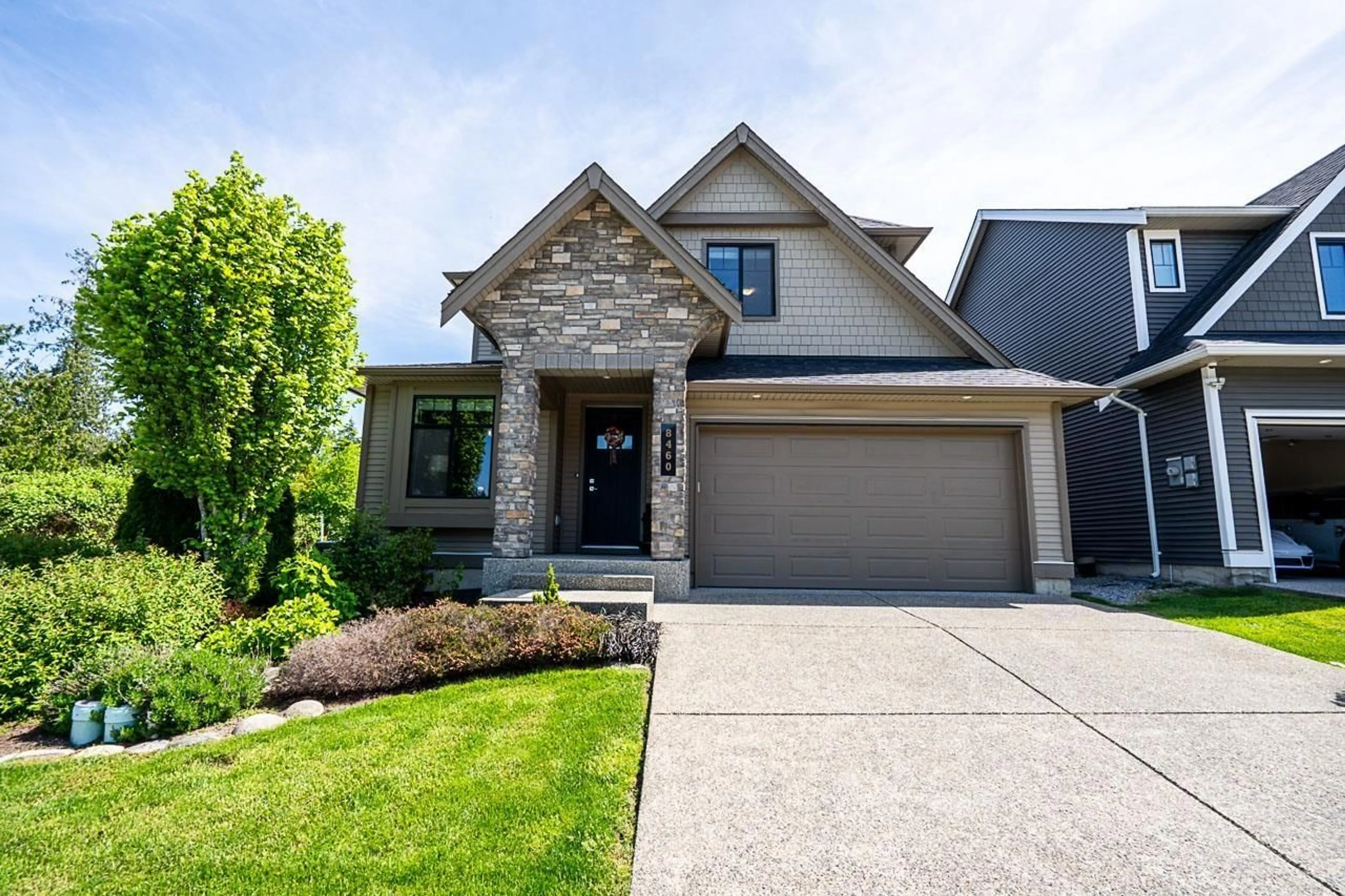 Home with brick exterior material, street for 8460 206A STREET, Langley British Columbia V2Y0S4