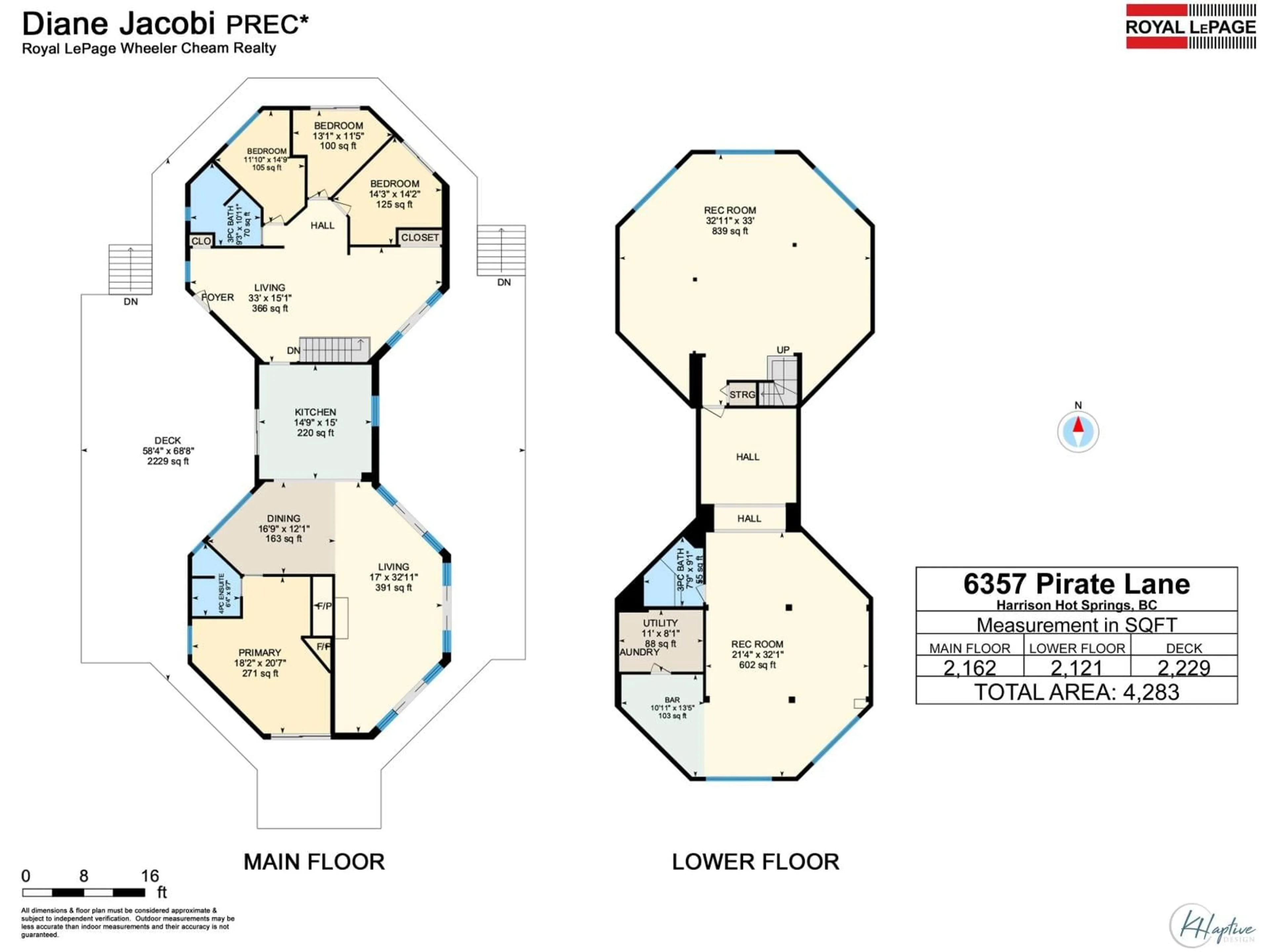 Floor plan for 6357 PIRATE LANE, Harrison Hot Springs British Columbia V0M1A0