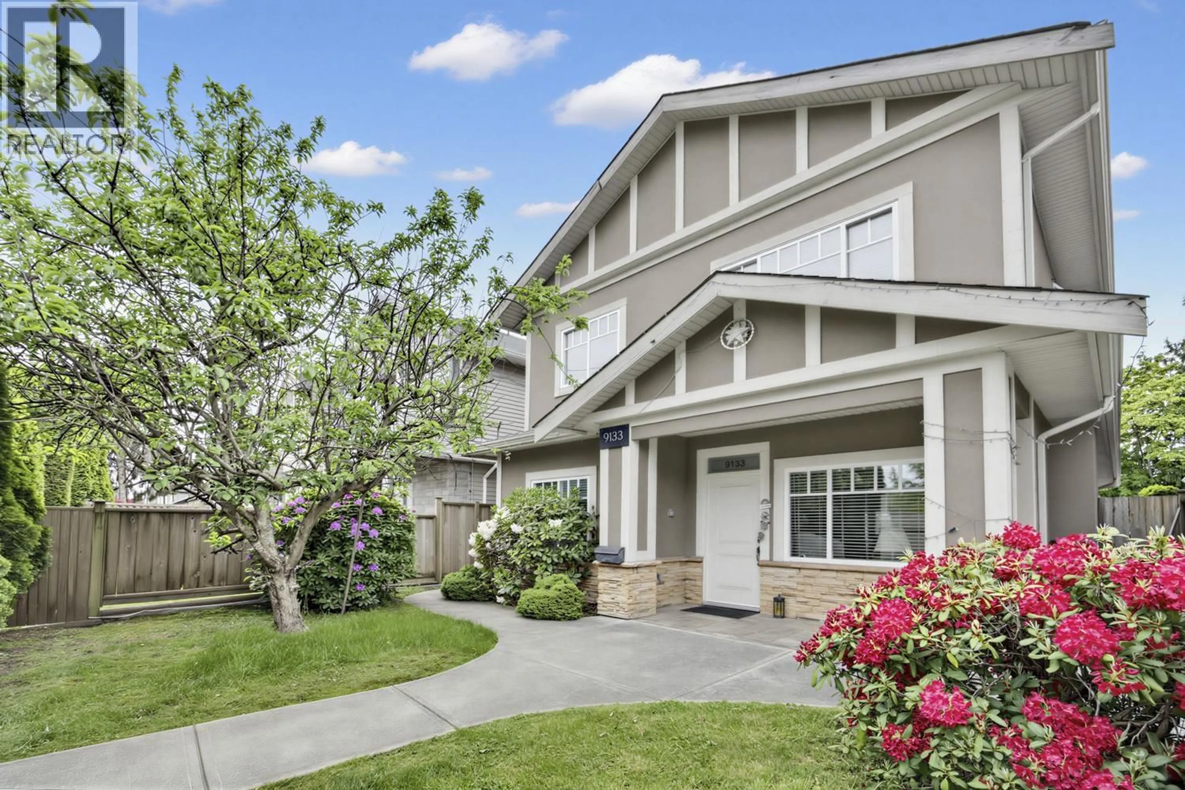 Home with vinyl exterior material, street for 9133 NO. 1 ROAD, Richmond British Columbia V7E1R6