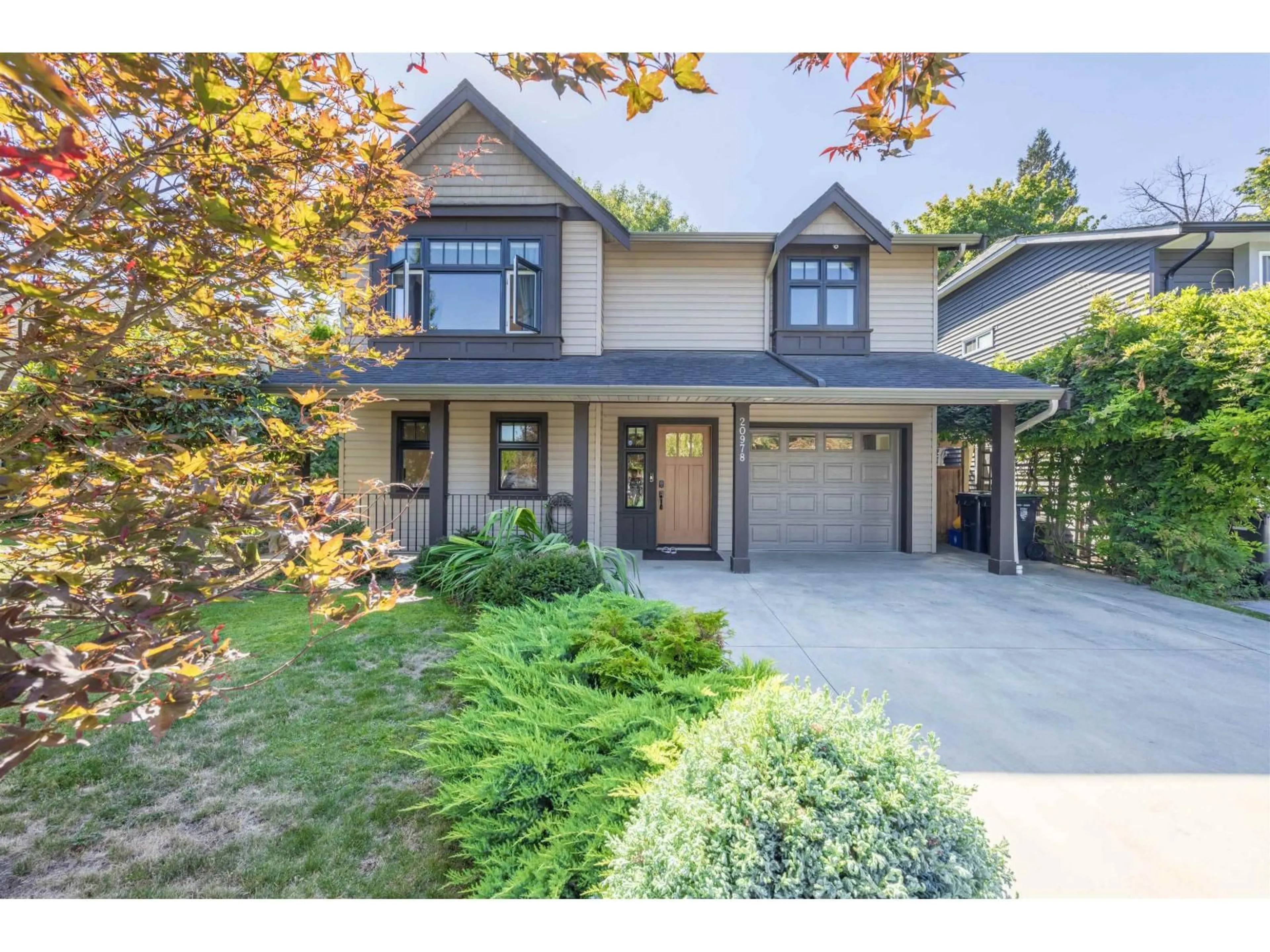 Home with brick exterior material, street for 20978 92 AVENUE, Langley British Columbia V1M2B4