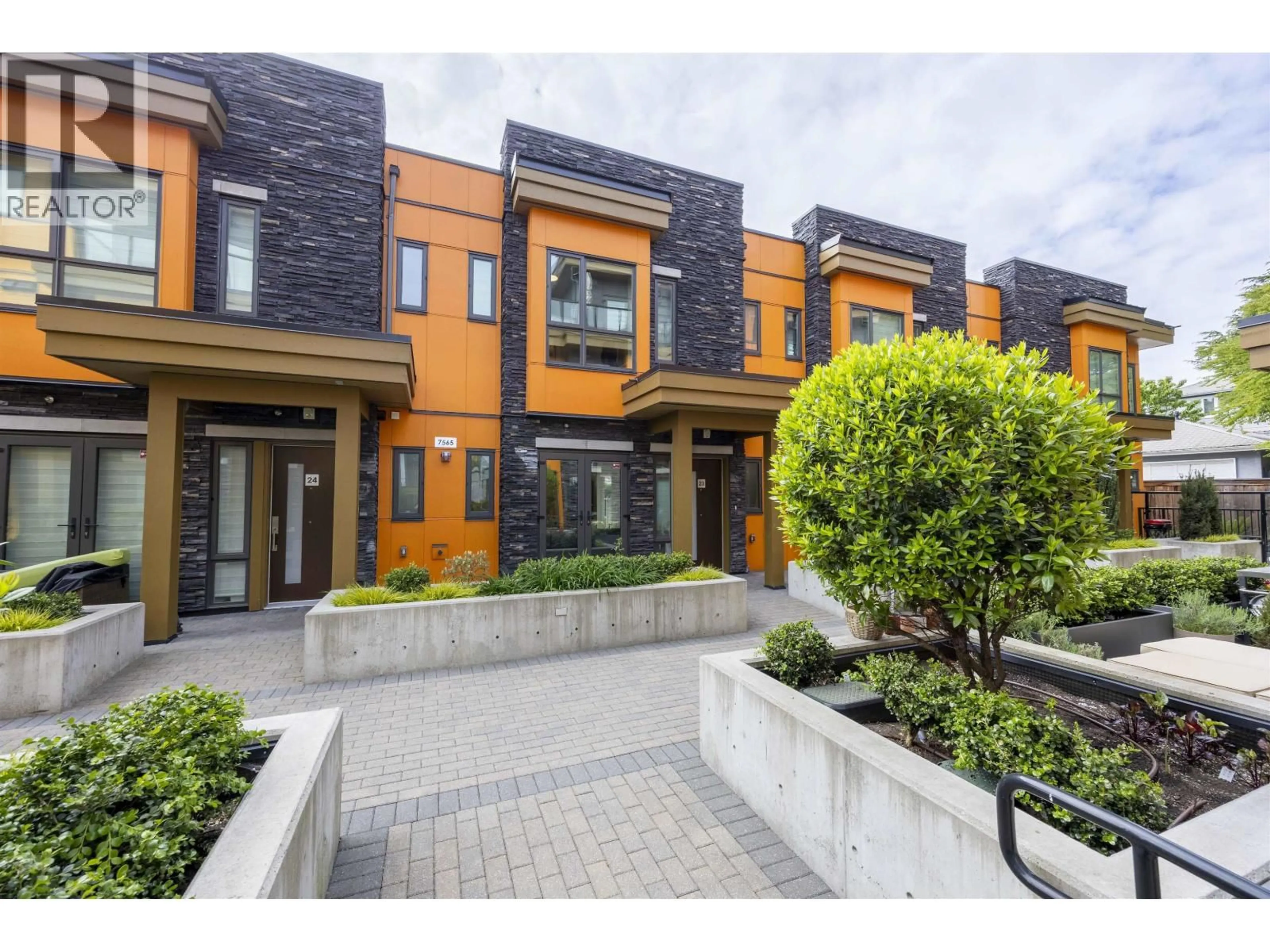 Home with brick exterior material, street for 23 - 7565 OAK STREET, Vancouver British Columbia V6P4A4