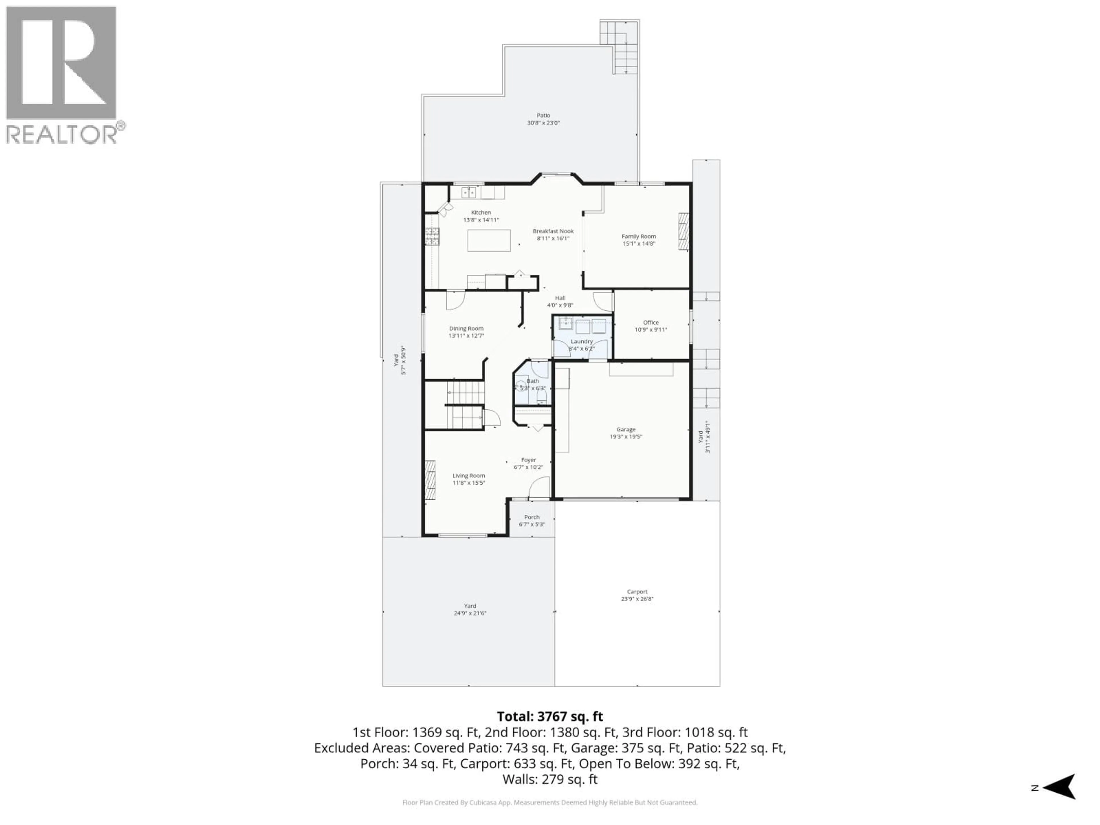 Floor plan for 11656 CREEKSIDE STREET, Maple Ridge British Columbia V4R2V5