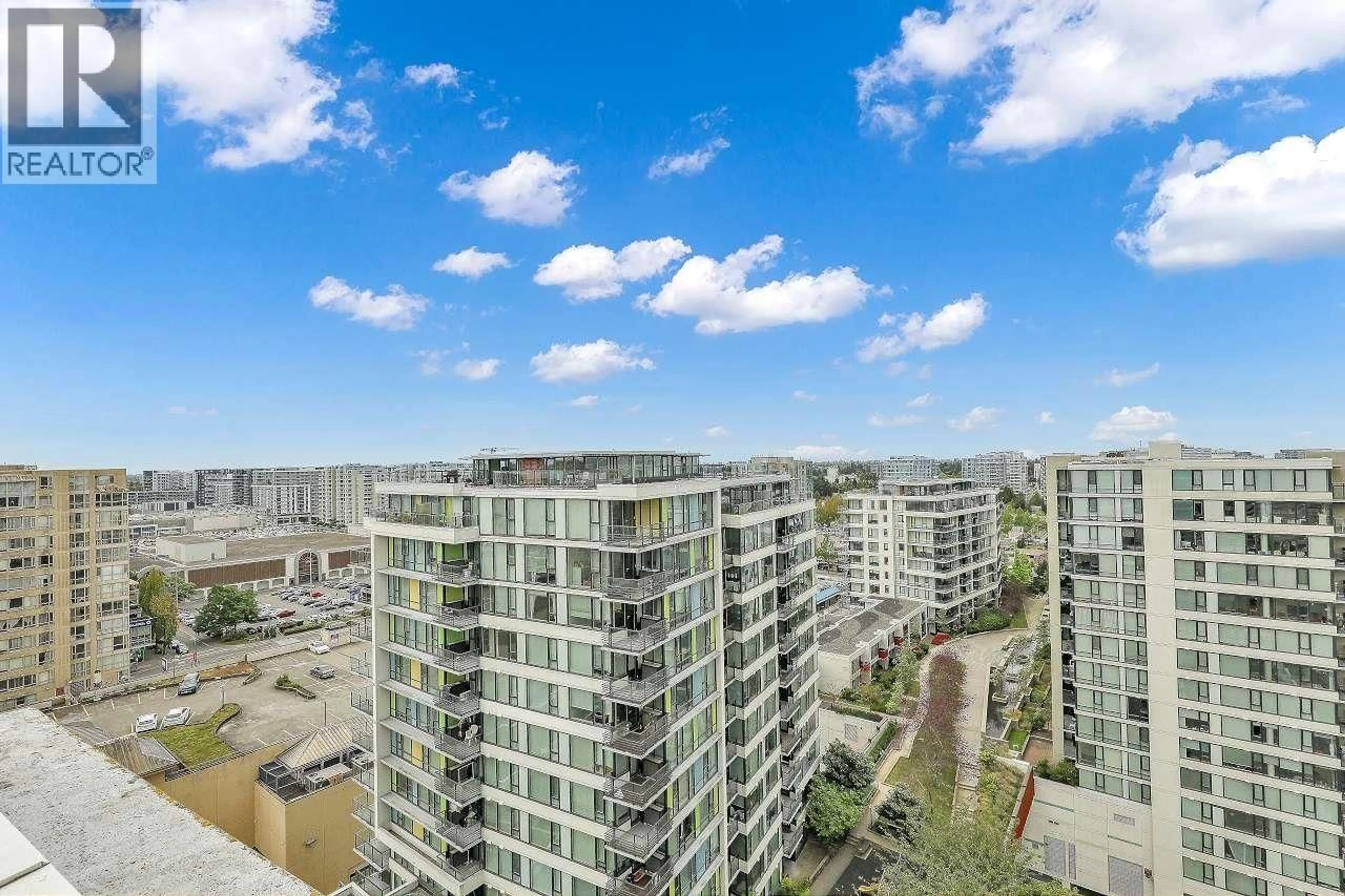 A pic from outside/outdoor area/front of a property/back of a property/a pic from drone, city buildings view from balcony for PH1 - 7988 ACKROYD ROAD, Richmond British Columbia V6X0K6