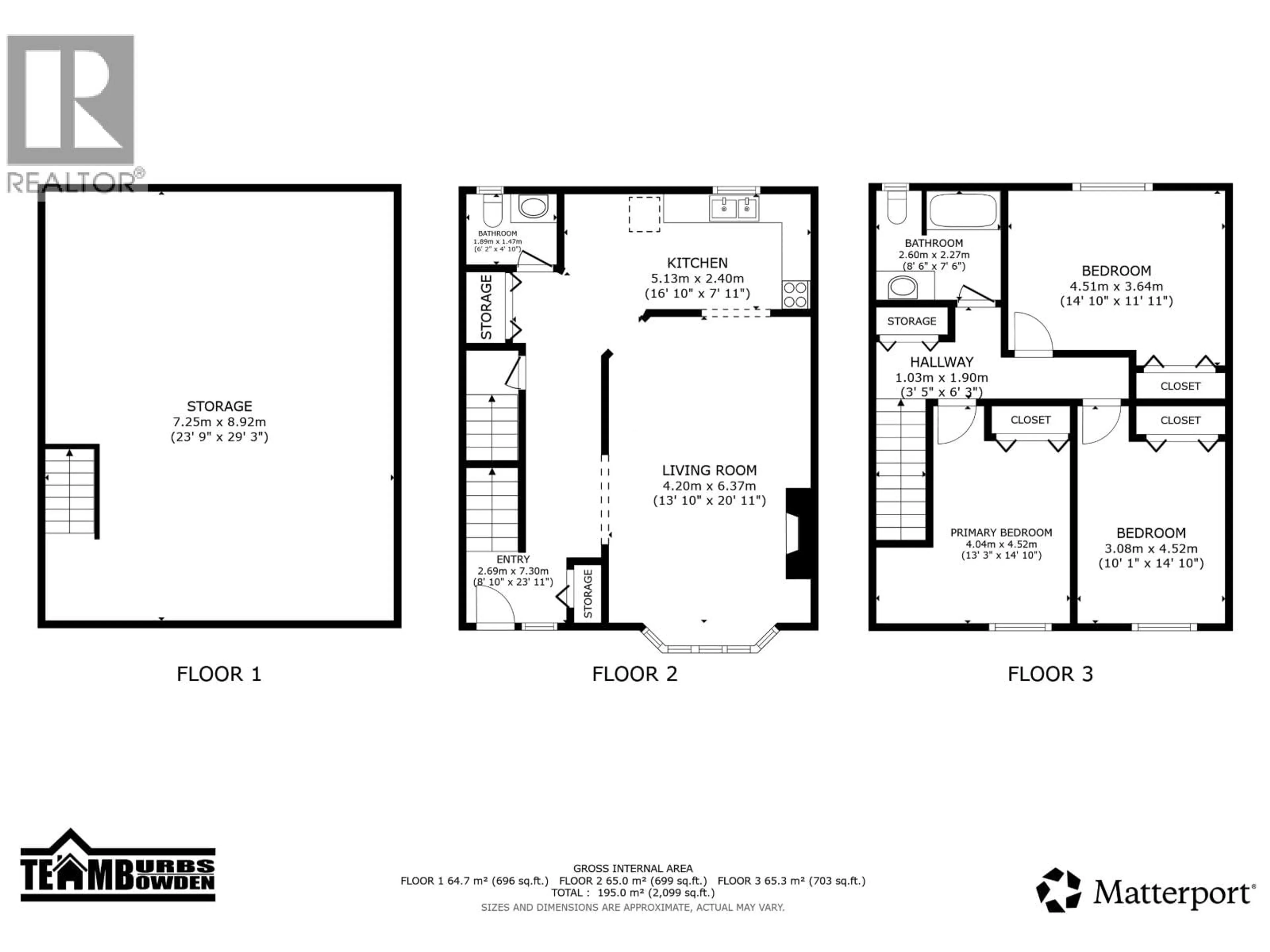 Floor plan for 2 - 410 PINCHBECK STREET, Quesnel British Columbia V2J6A3