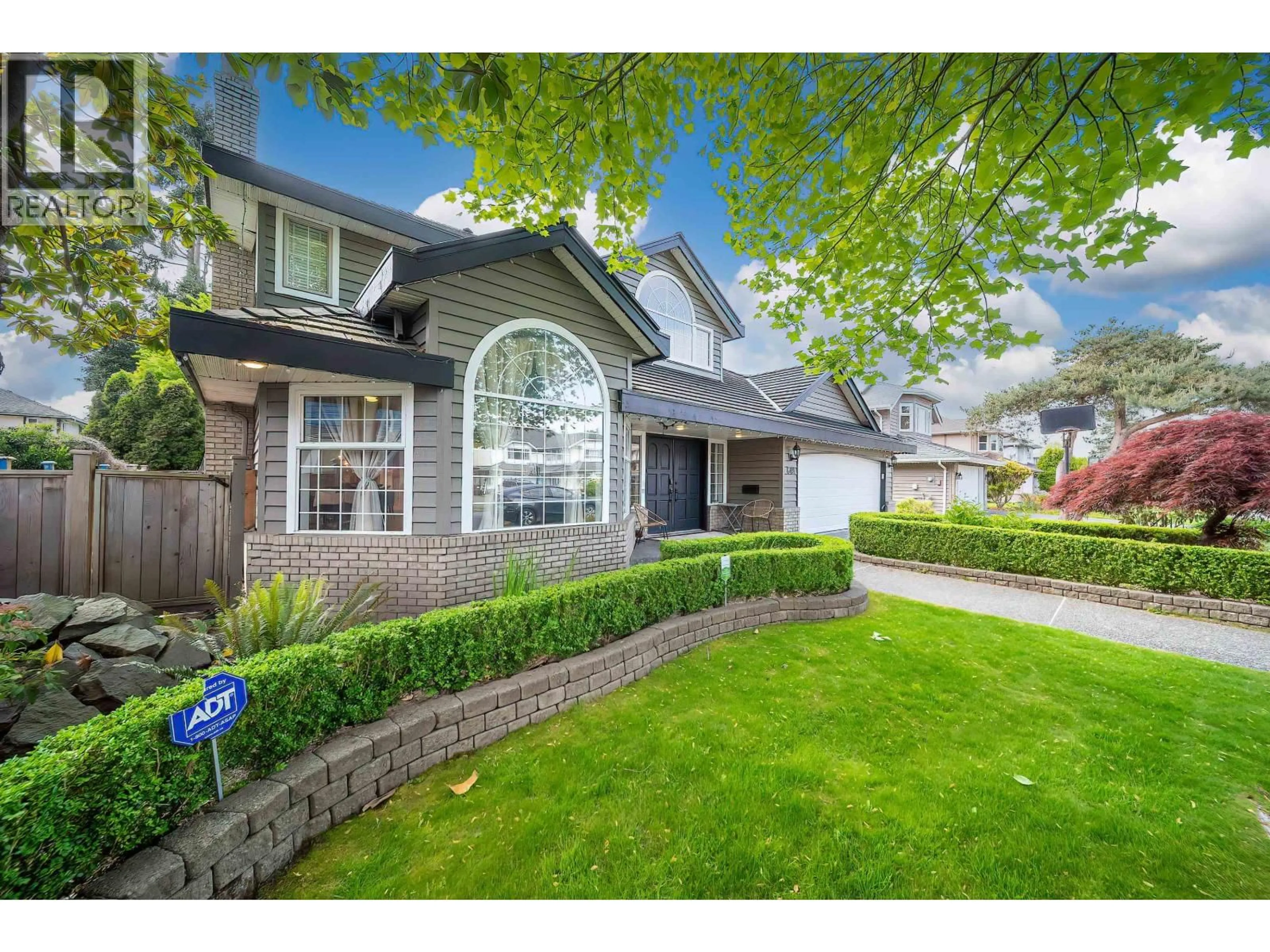 Home with brick exterior material, street for 6411 BOUCHARD COURT, Richmond British Columbia V7C5W3