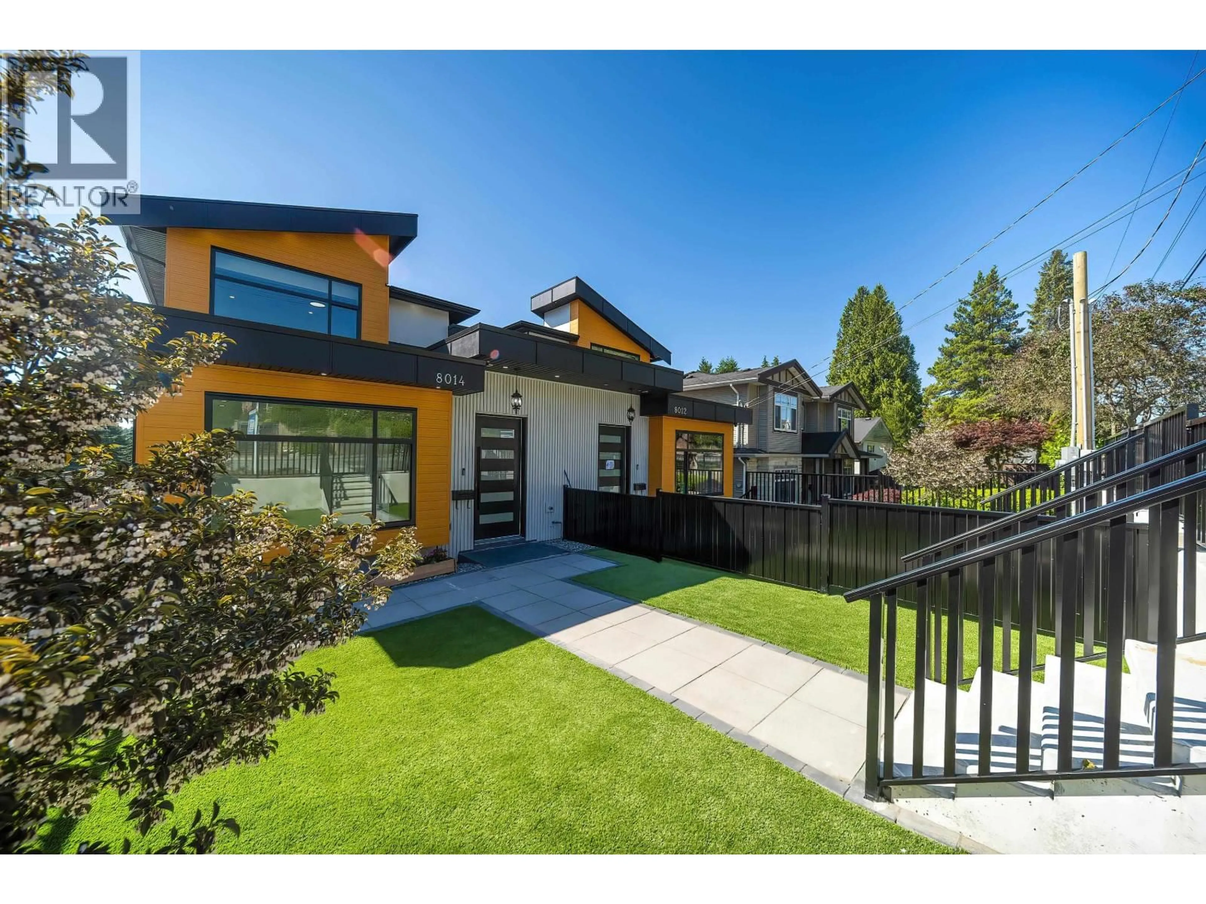 Home with brick exterior material, street for 8014 11TH AVENUE, Burnaby British Columbia V3N2N7