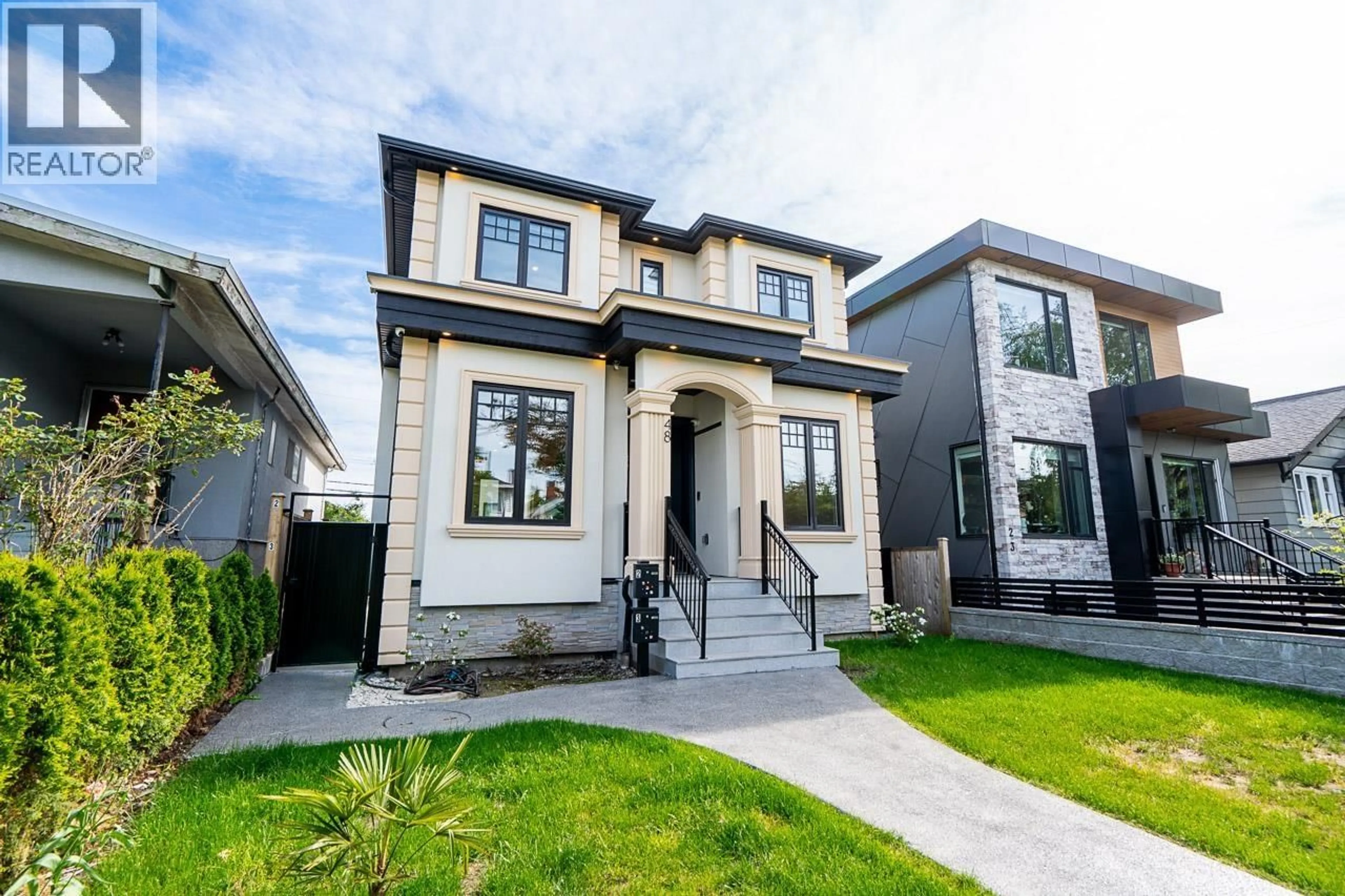 Home with brick exterior material, street for 48 57TH AVENUE, Vancouver British Columbia V5X1S4