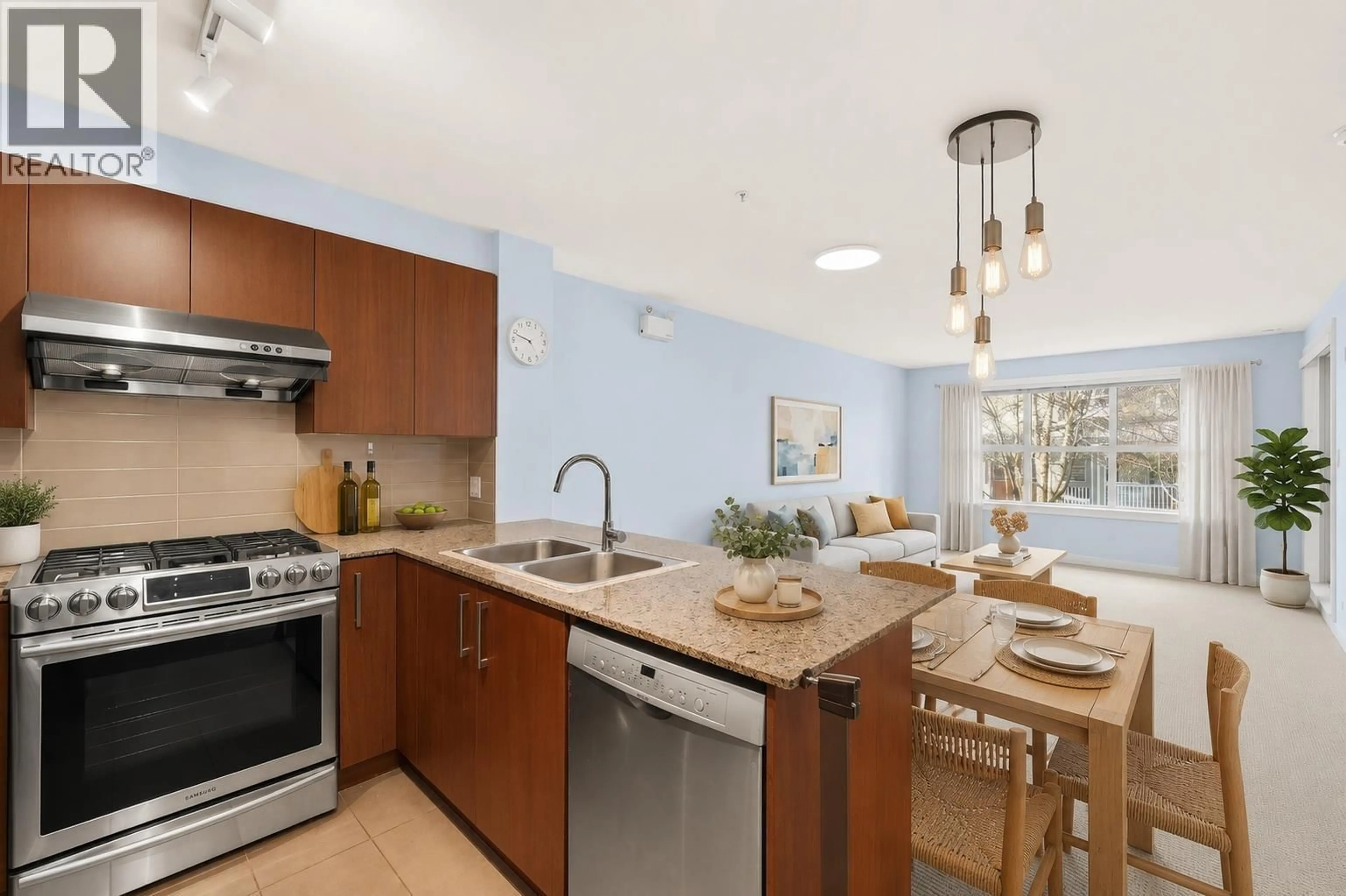 Open concept kitchen, unknown for 205 - 5665 IRMIN STREET, Burnaby British Columbia V5J0C4