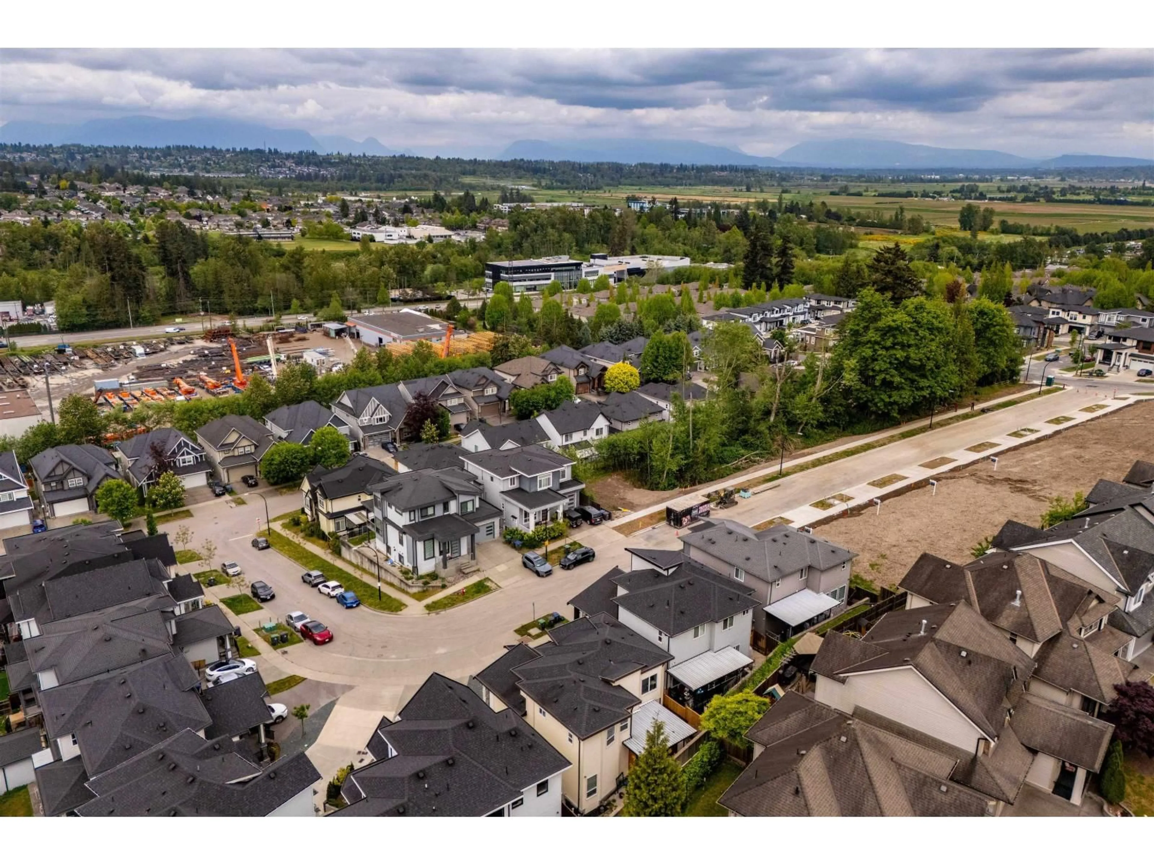 A pic from outside/outdoor area/front of a property/back of a property/a pic from drone, street for 14922 62A AVENUE, Surrey British Columbia V3S2X1