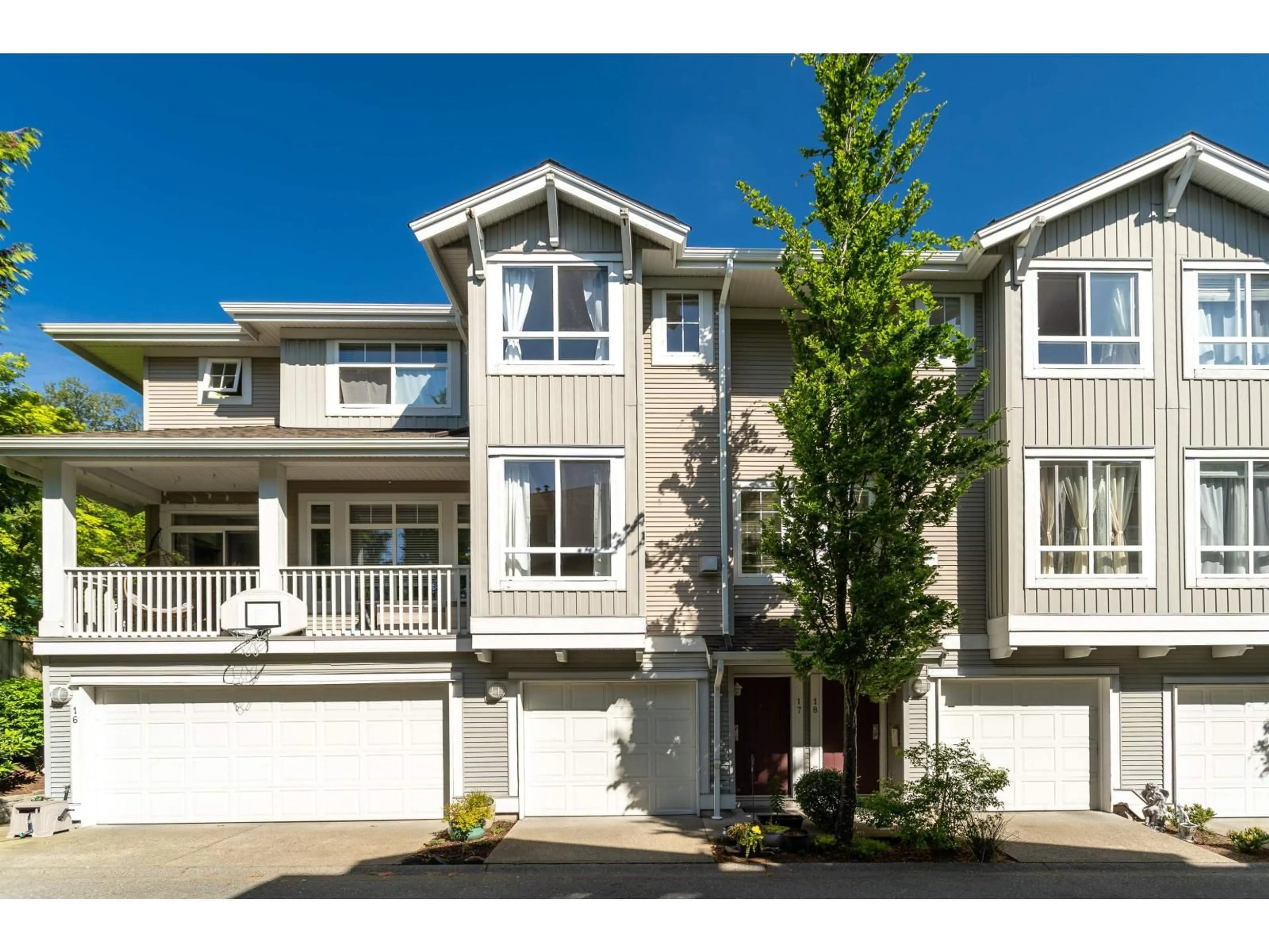 Home with vinyl exterior material, street for 17 - 15068 58 AVENUE, Surrey British Columbia V3S9J9