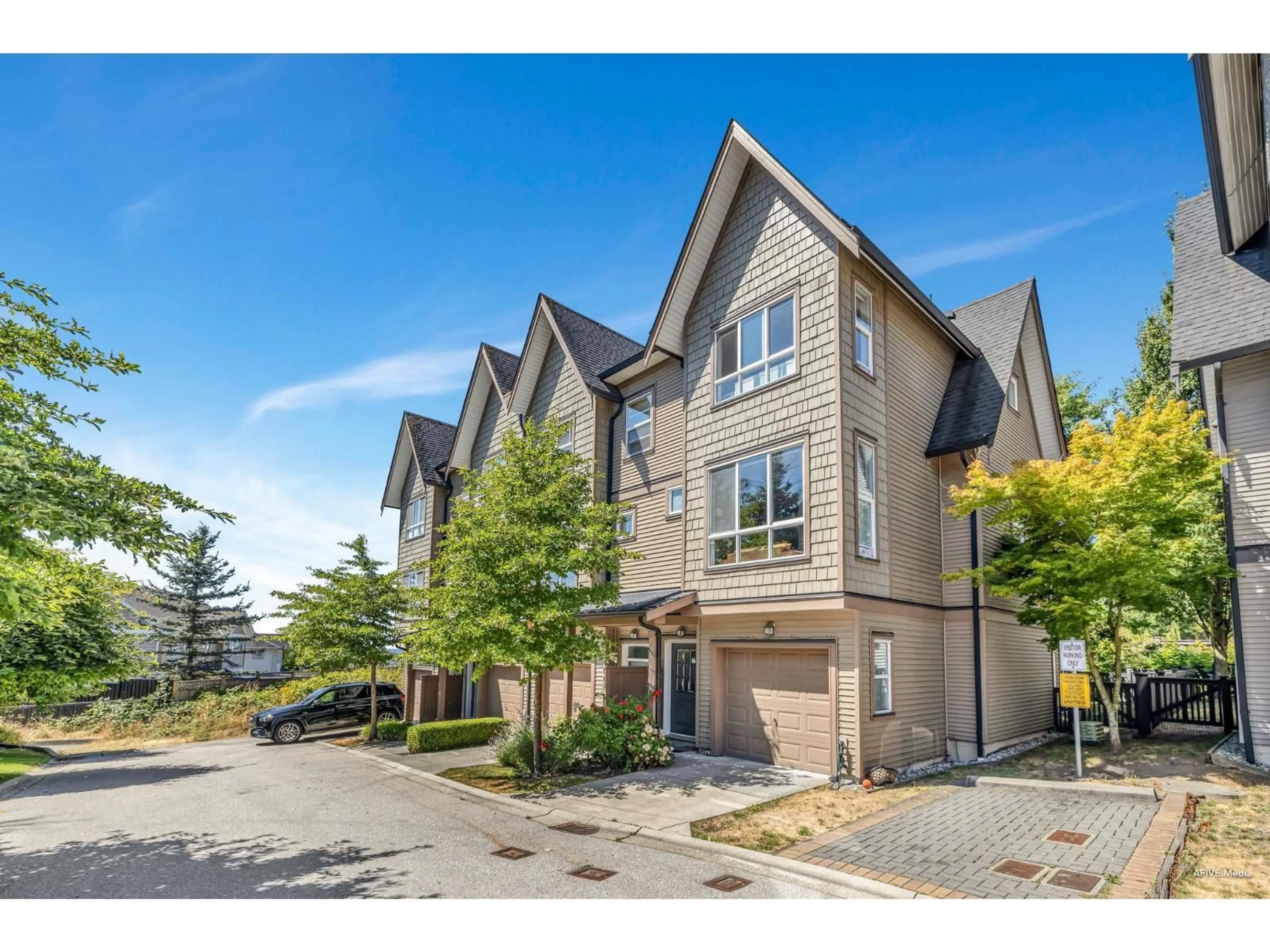 A pic from outside/outdoor area/front of a property/back of a property/a pic from drone, street for 46 - 10489 DELSOM CRESCENT, Delta British Columbia V4C0B9