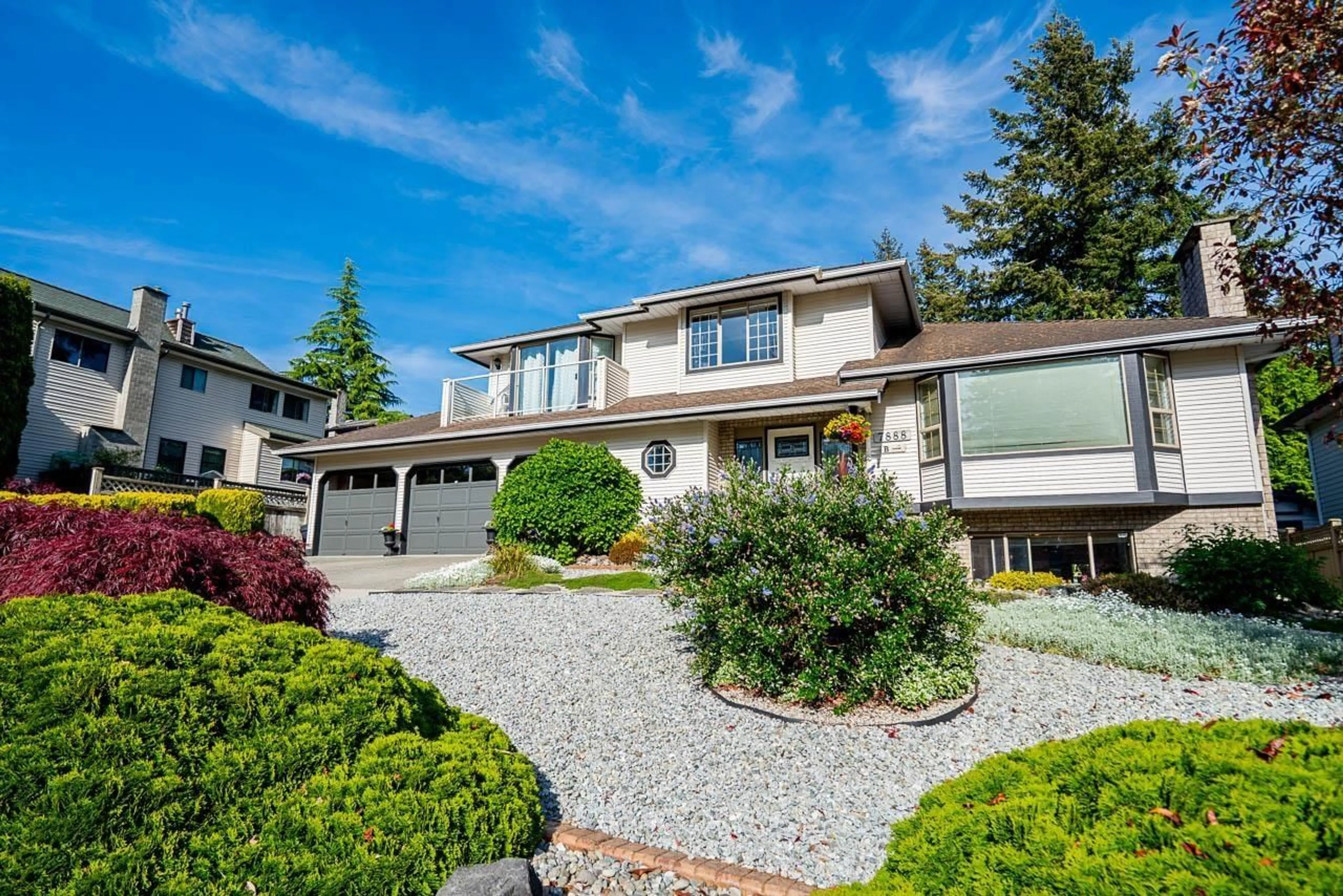 Home with vinyl exterior material, street for 7888 GARFIELD DRIVE, Delta British Columbia V4C7J4
