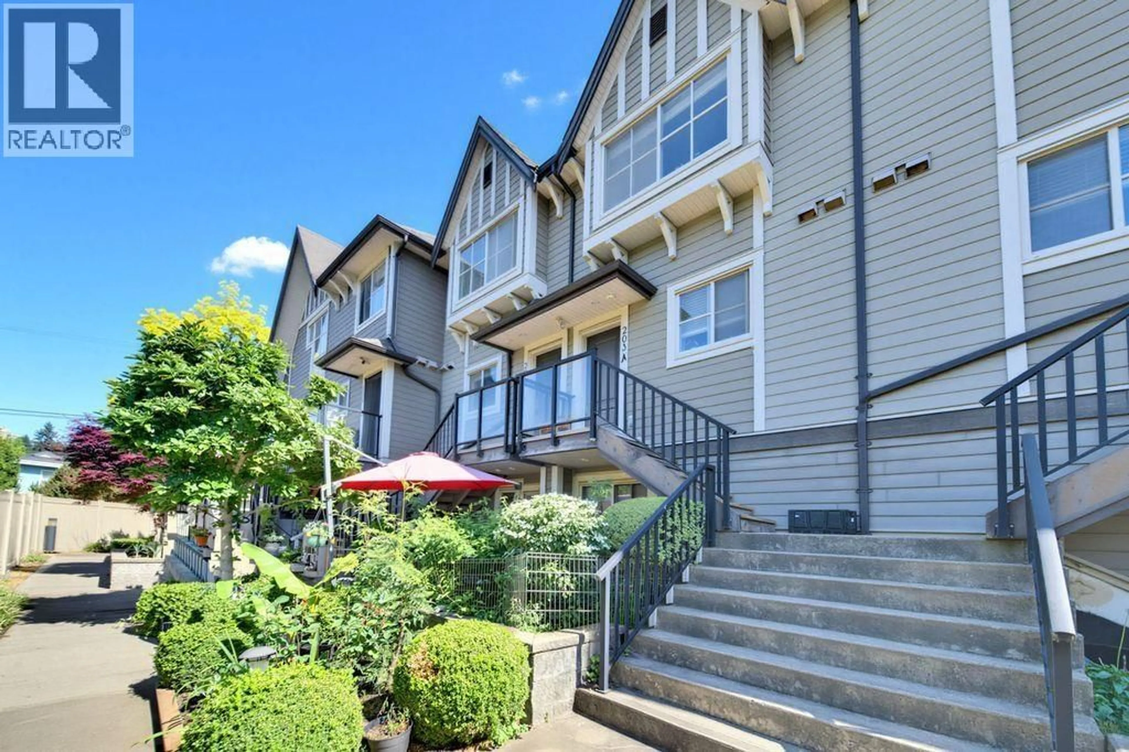 Patio, street for 203A - 7159 STRIDE AVENUE, Burnaby British Columbia V3N1T8