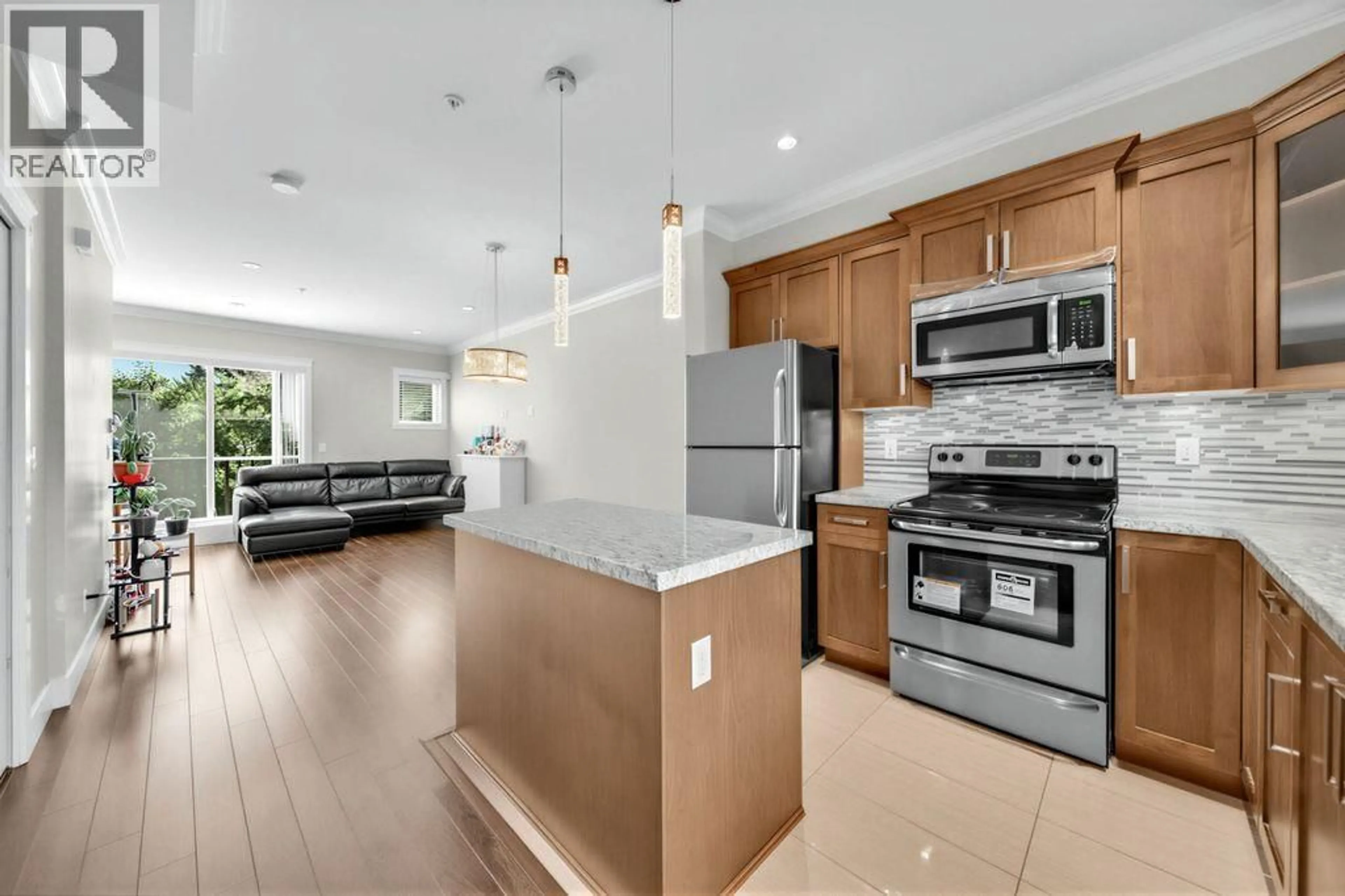 Open concept kitchen, unknown for 203A - 7159 STRIDE AVENUE, Burnaby British Columbia V3N1T8