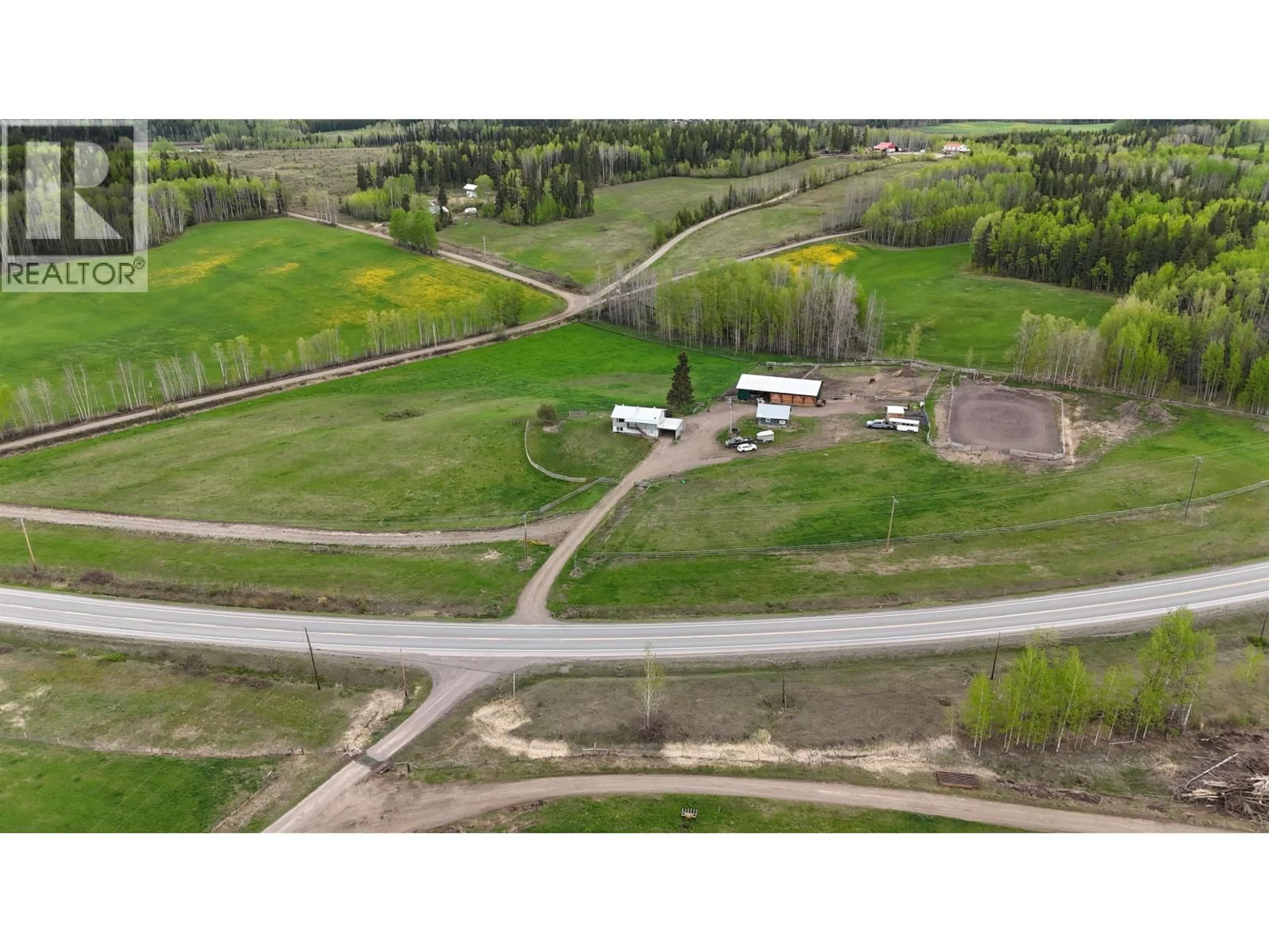 A pic from outside/outdoor area/front of a property/back of a property/a pic from drone, unknown for 21872 16 HIGHWAY, Smithers British Columbia V0J2N1