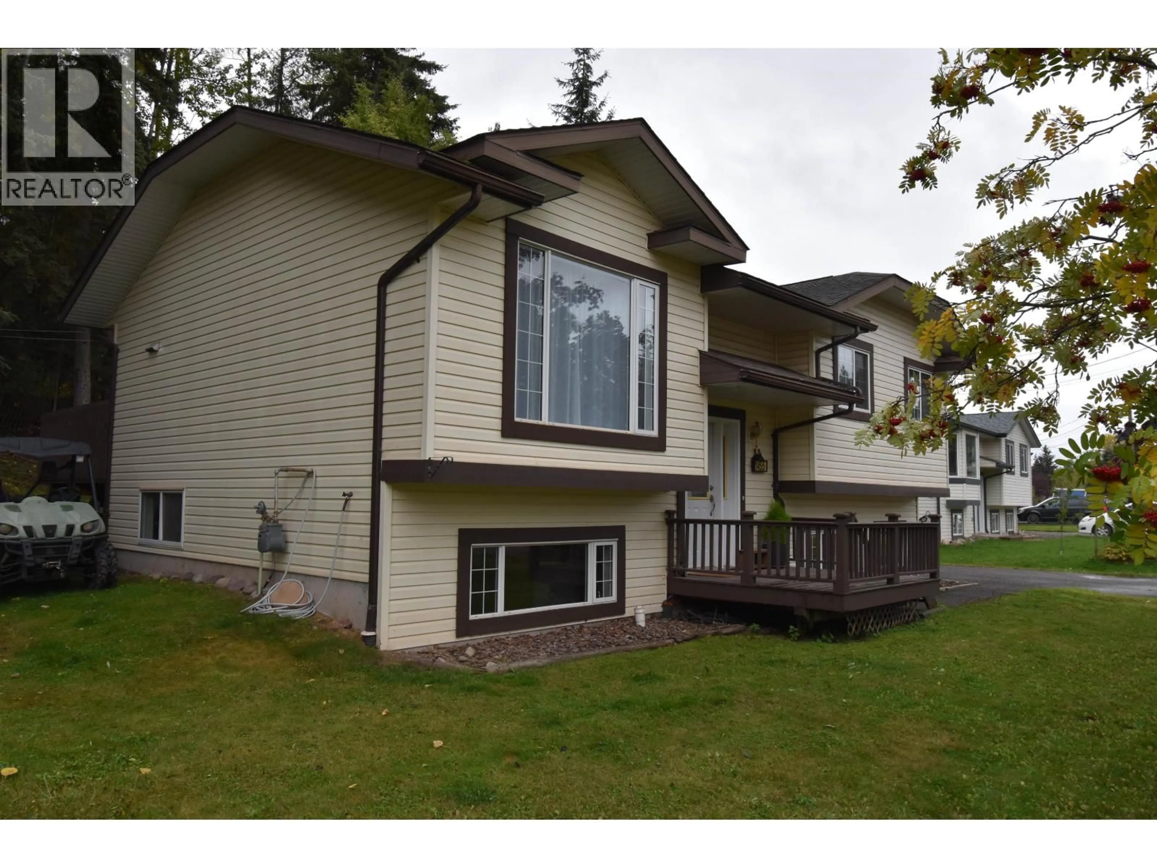 Home with vinyl exterior material, street for 1455 WILLOW STREET, Telkwa British Columbia V0J2X0