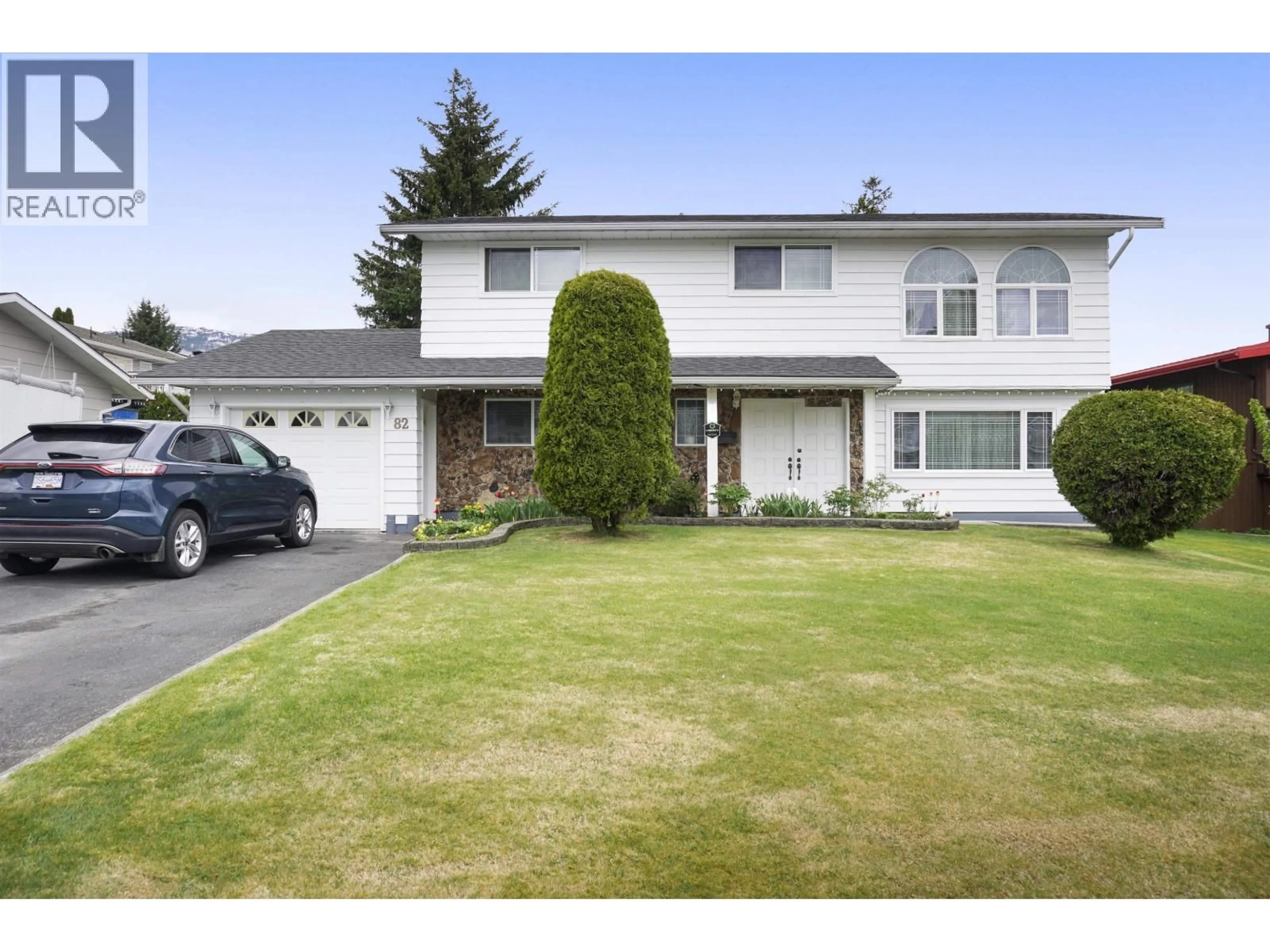 Home with vinyl exterior material, street for 82 BRAUN STREET, Kitimat British Columbia V8C2J2