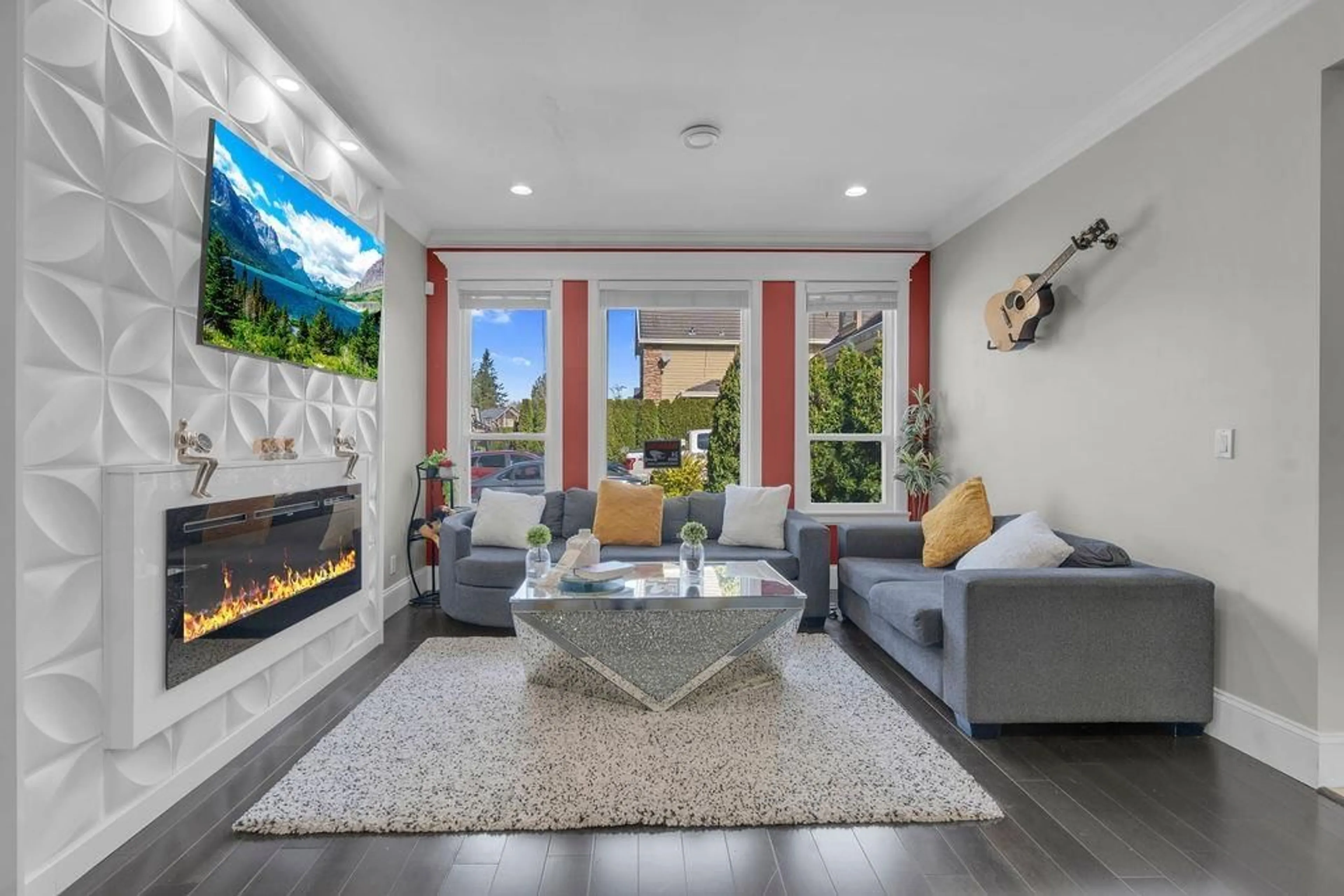 Living room with furniture, unknown for 5840 134 STREET, Surrey British Columbia V3X0A3