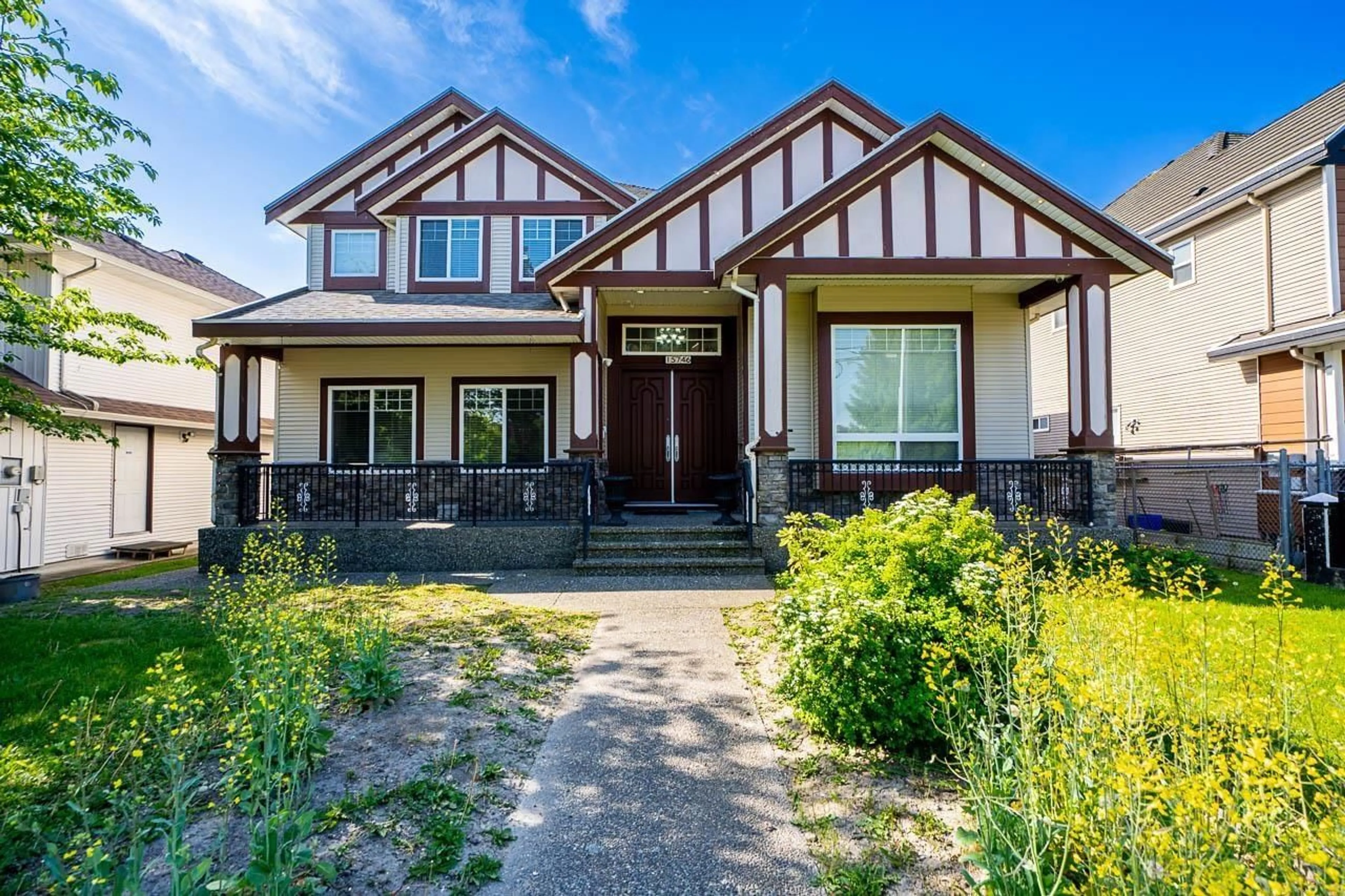 Home with brick exterior material, street for 15746 84 AVENUE, Surrey British Columbia V4N0W3