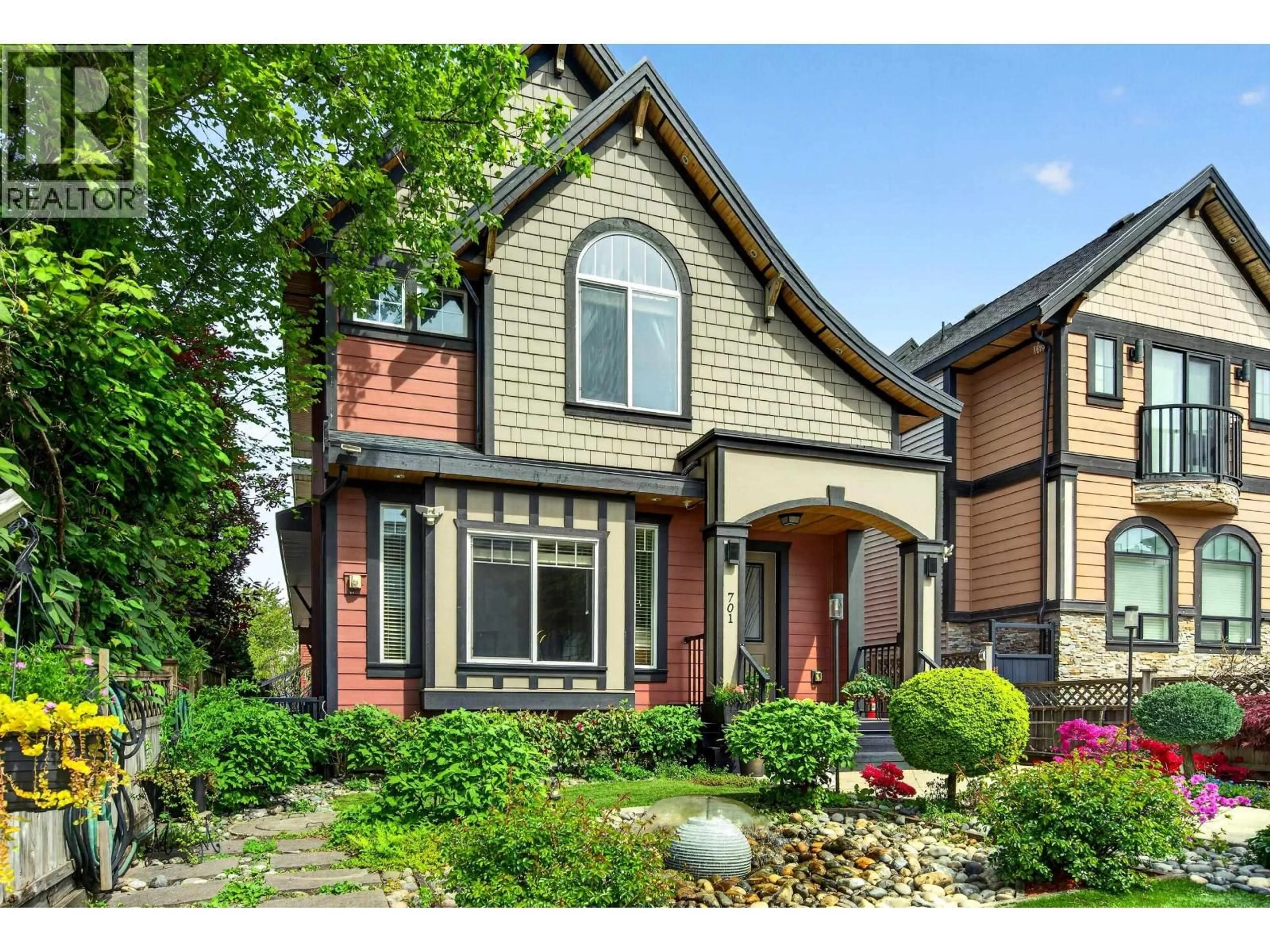Home with brick exterior material, street for 701 LEA AVENUE, Coquitlam British Columbia V3J4H4