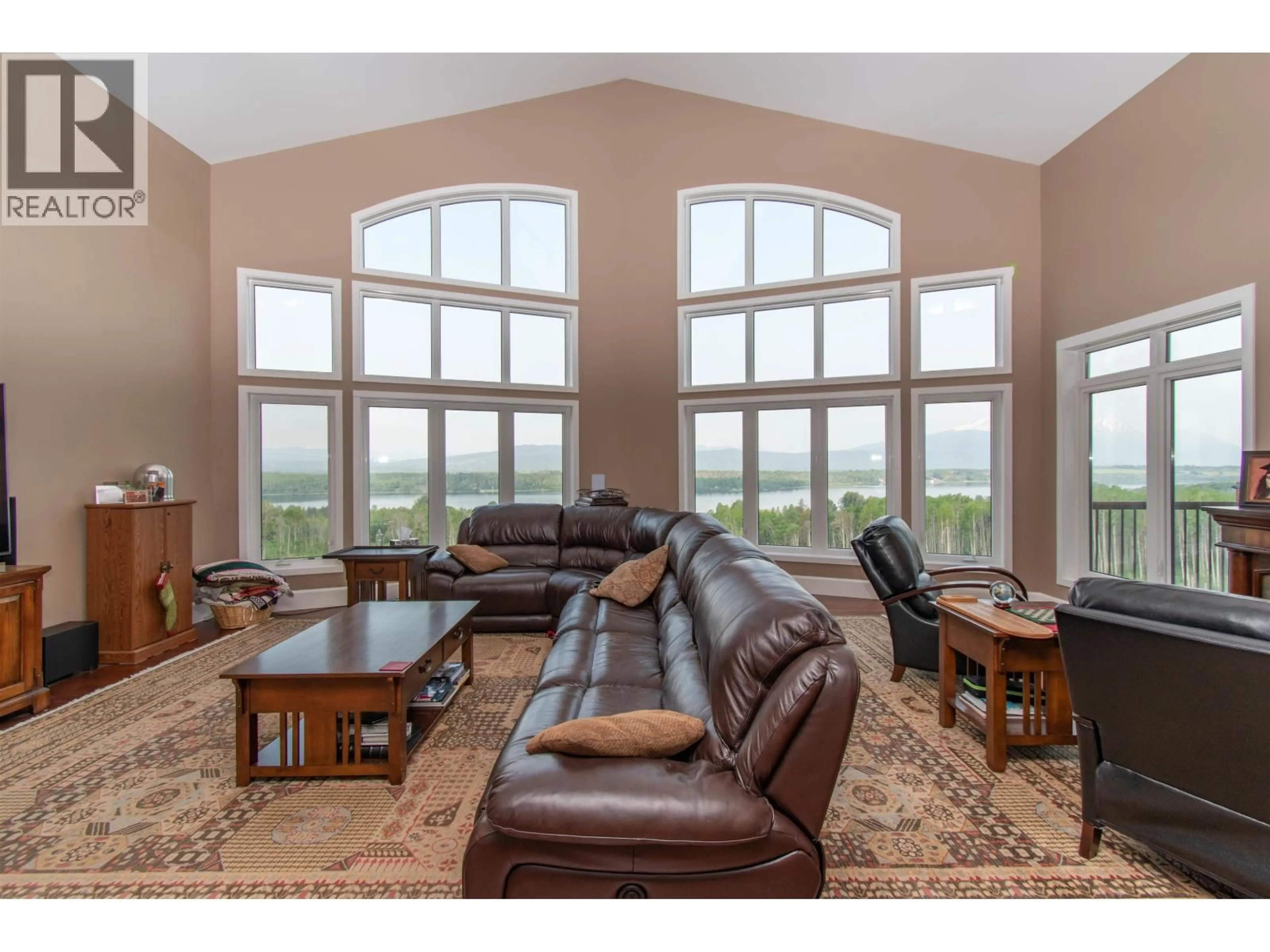 Living room with furniture, ceramic/tile floor for 8020 HISLOP ROAD, Telkwa British Columbia V0J2X1