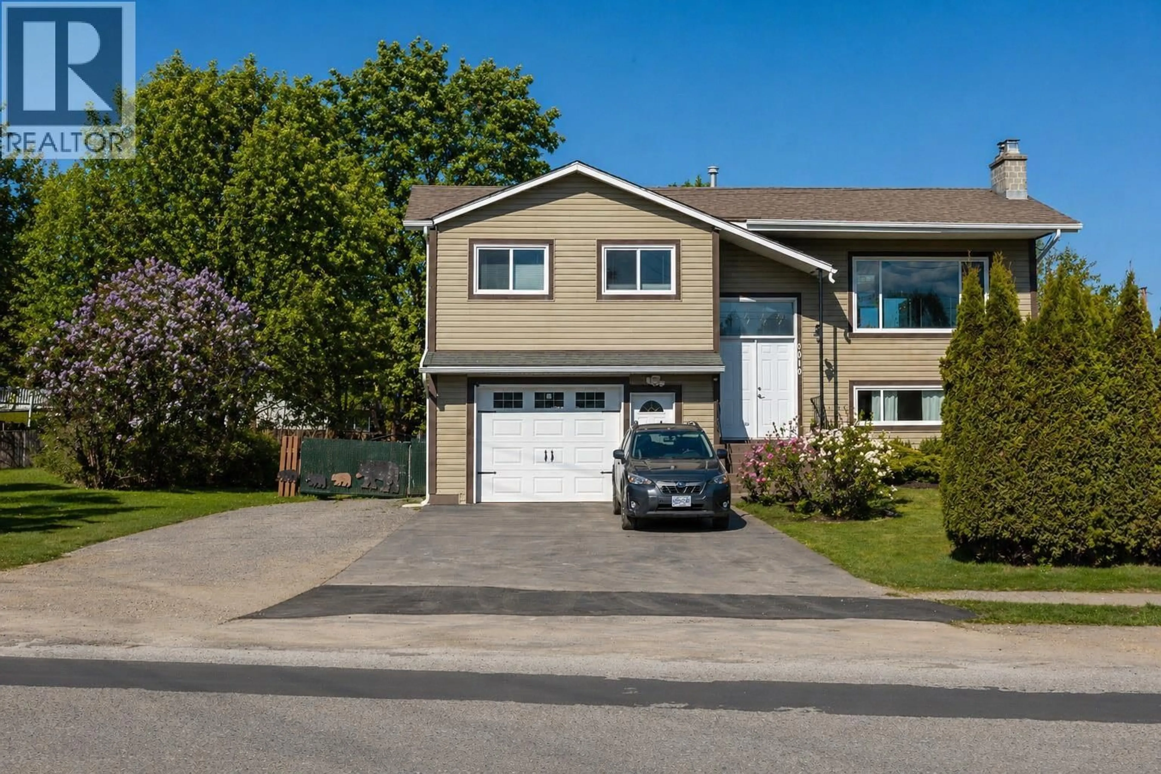 Home with vinyl exterior material, street for 5010 LANFEAR DRIVE, Terrace British Columbia V8G3H6
