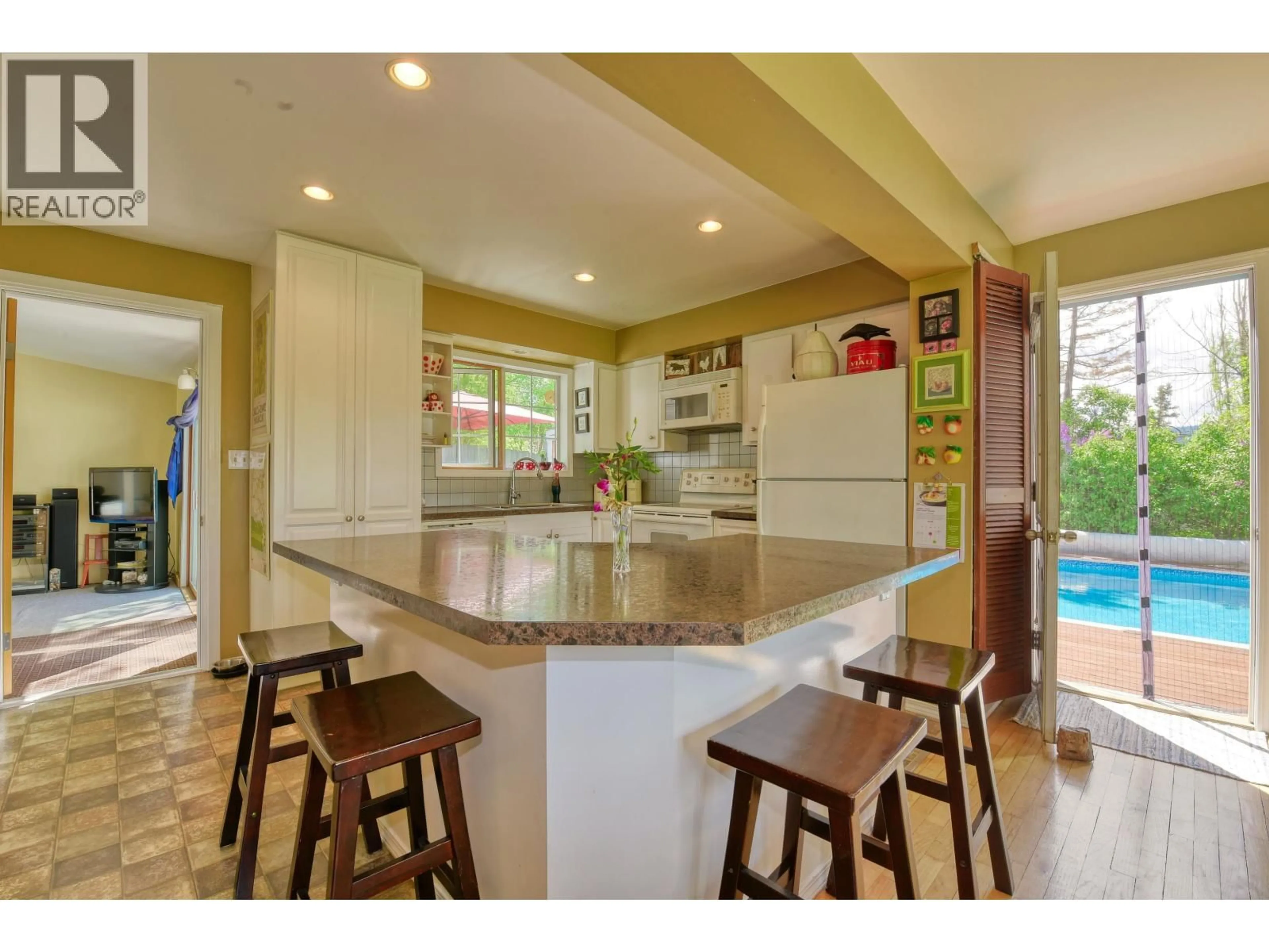Open concept kitchen, ceramic/tile floor for 8 WINDMILL CRESCENT, Williams Lake British Columbia V2G1A7