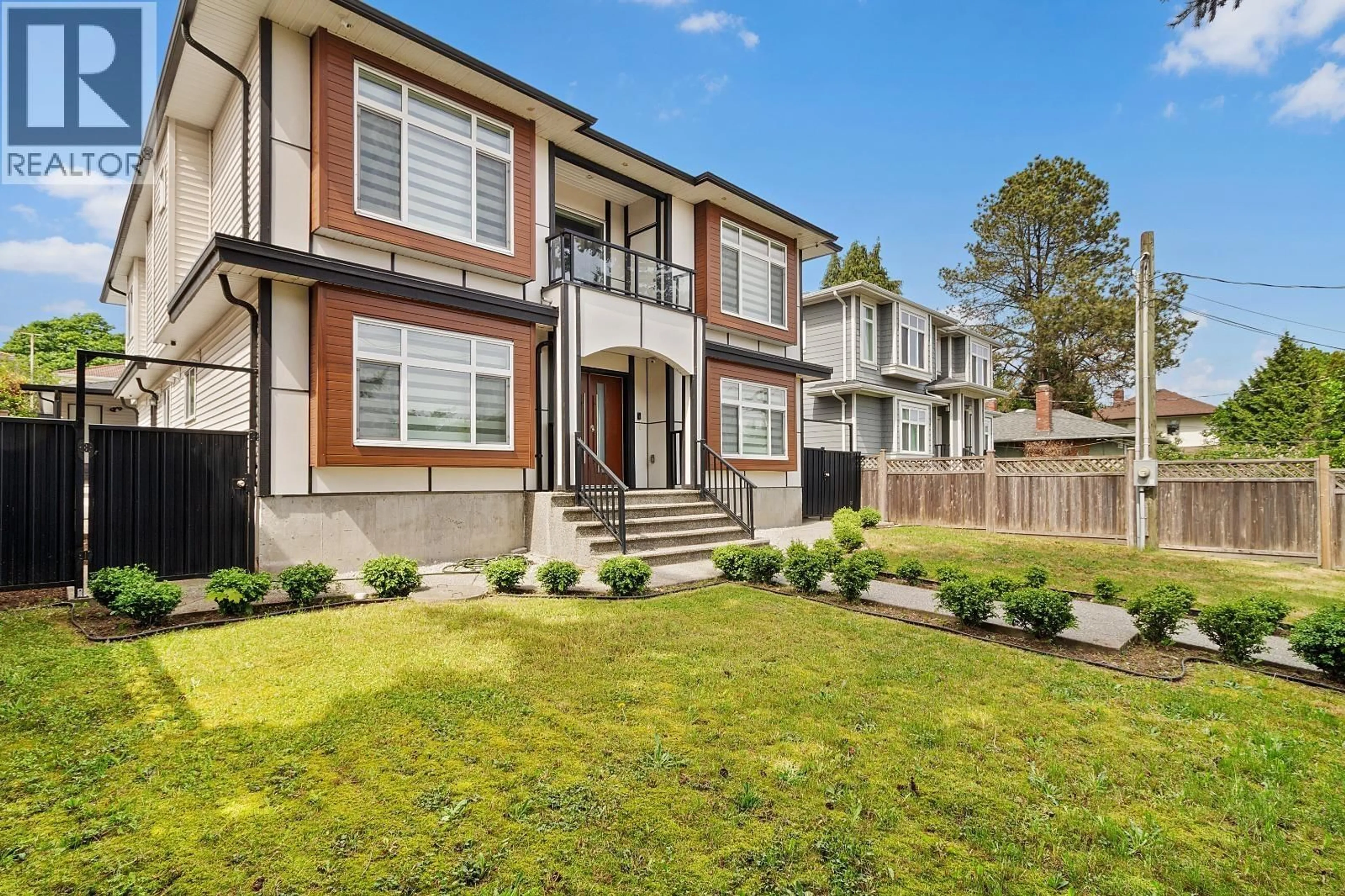 Home with brick exterior material, street for 8175 10TH AVENUE, Burnaby British Columbia V3N2S5