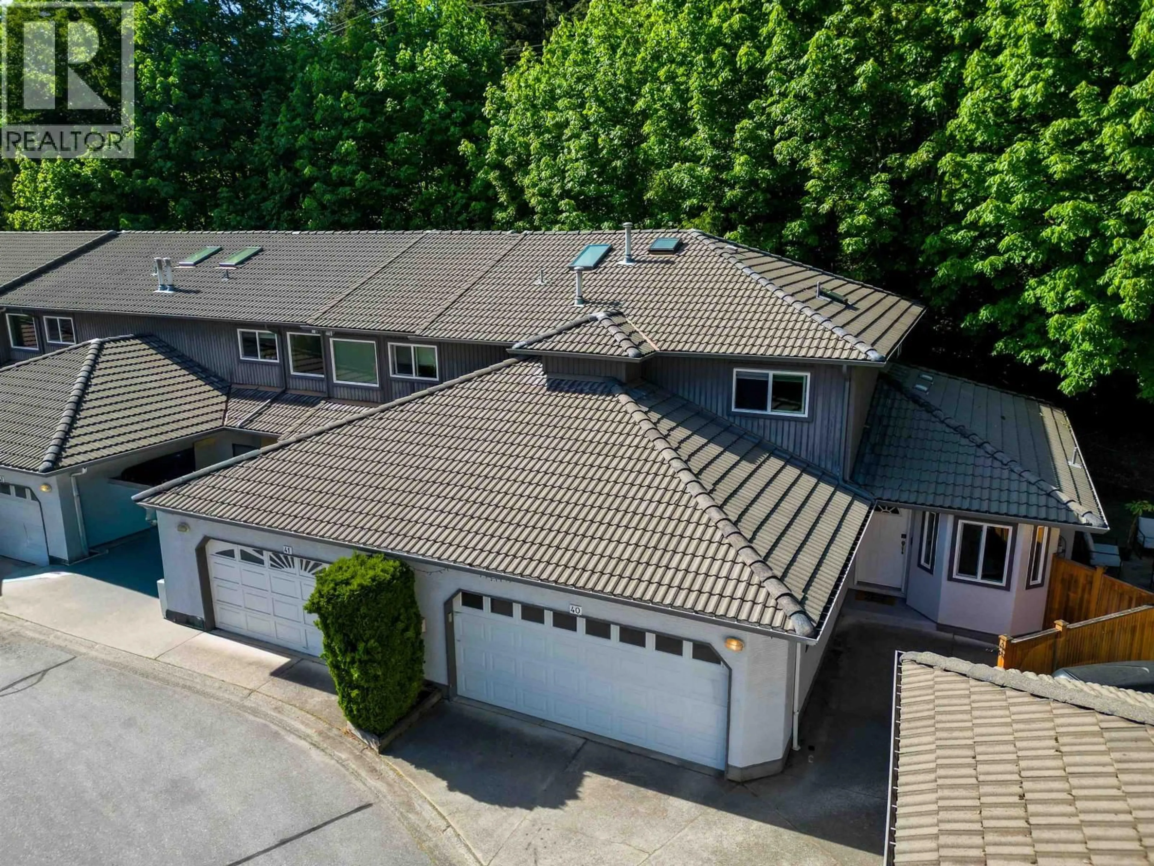 A pic from outside/outdoor area/front of a property/back of a property/a pic from drone, street for 40 - 2401 MAMQUAM ROAD, Squamish British Columbia V8B0H6