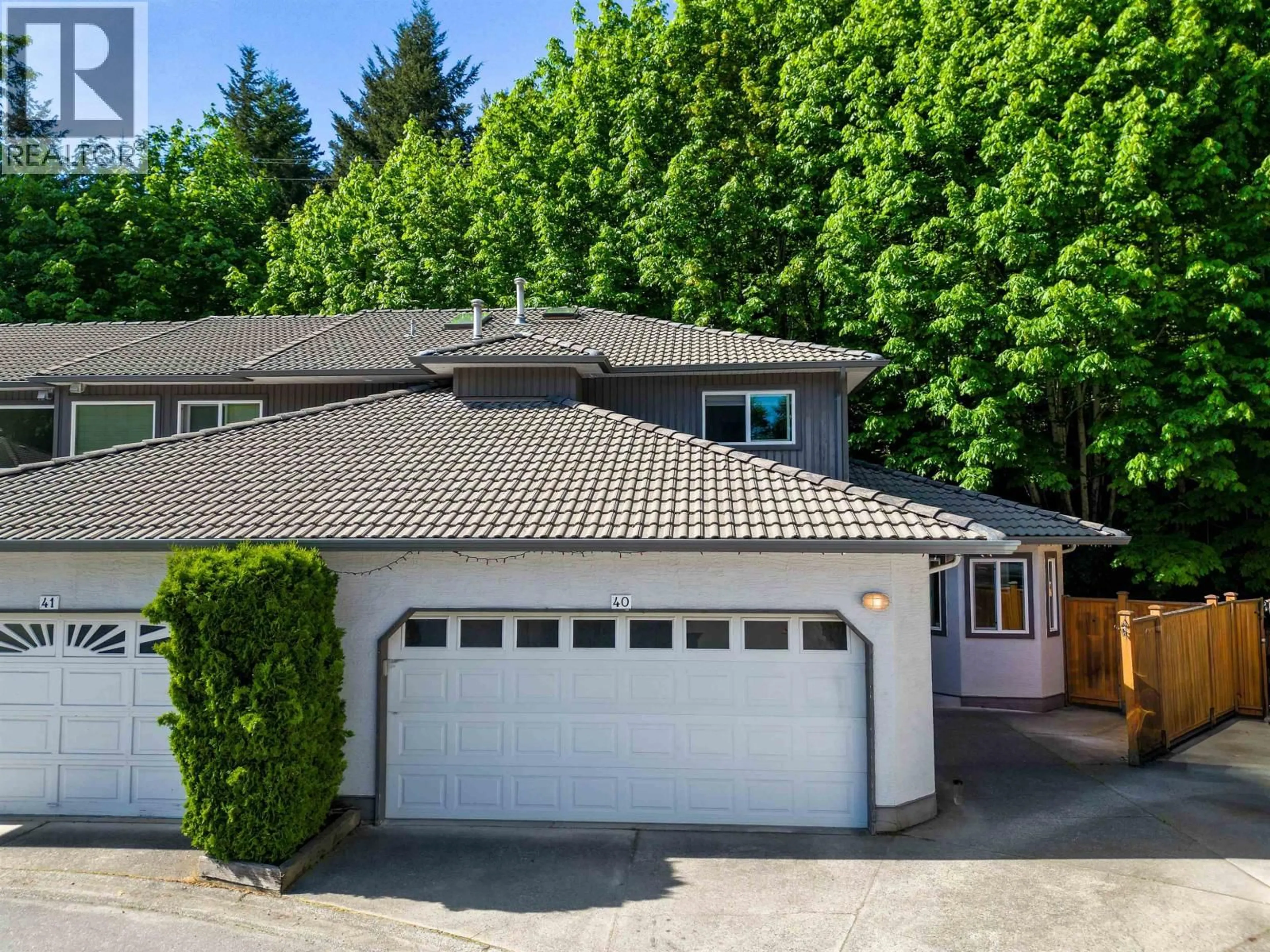 A pic from outside/outdoor area/front of a property/back of a property/a pic from drone, street for 40 - 2401 MAMQUAM ROAD, Squamish British Columbia V8B0H6