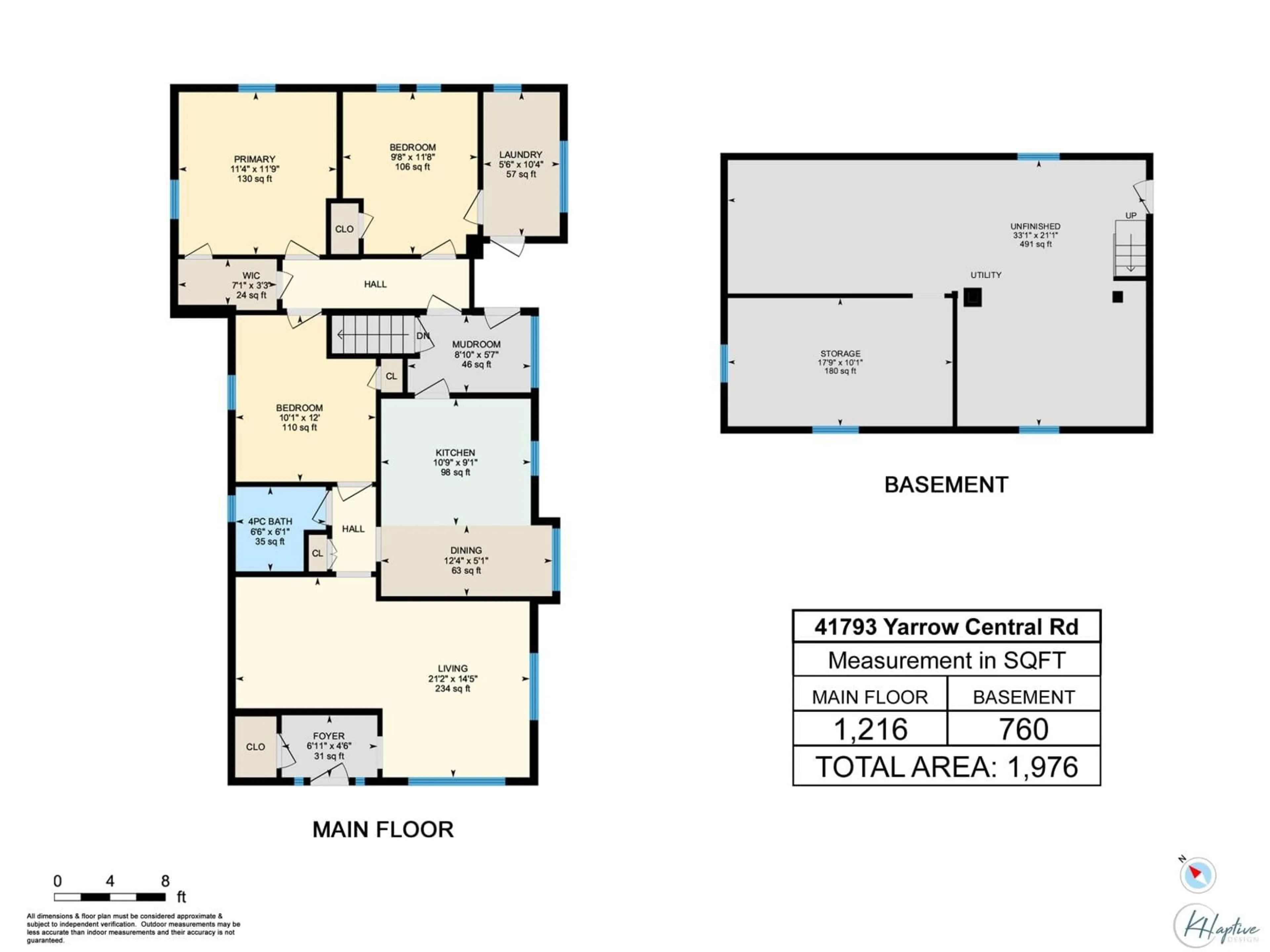 Floor plan for 41793 YARROW CENTRAL ROAD, Yarrow British Columbia V2R5G3
