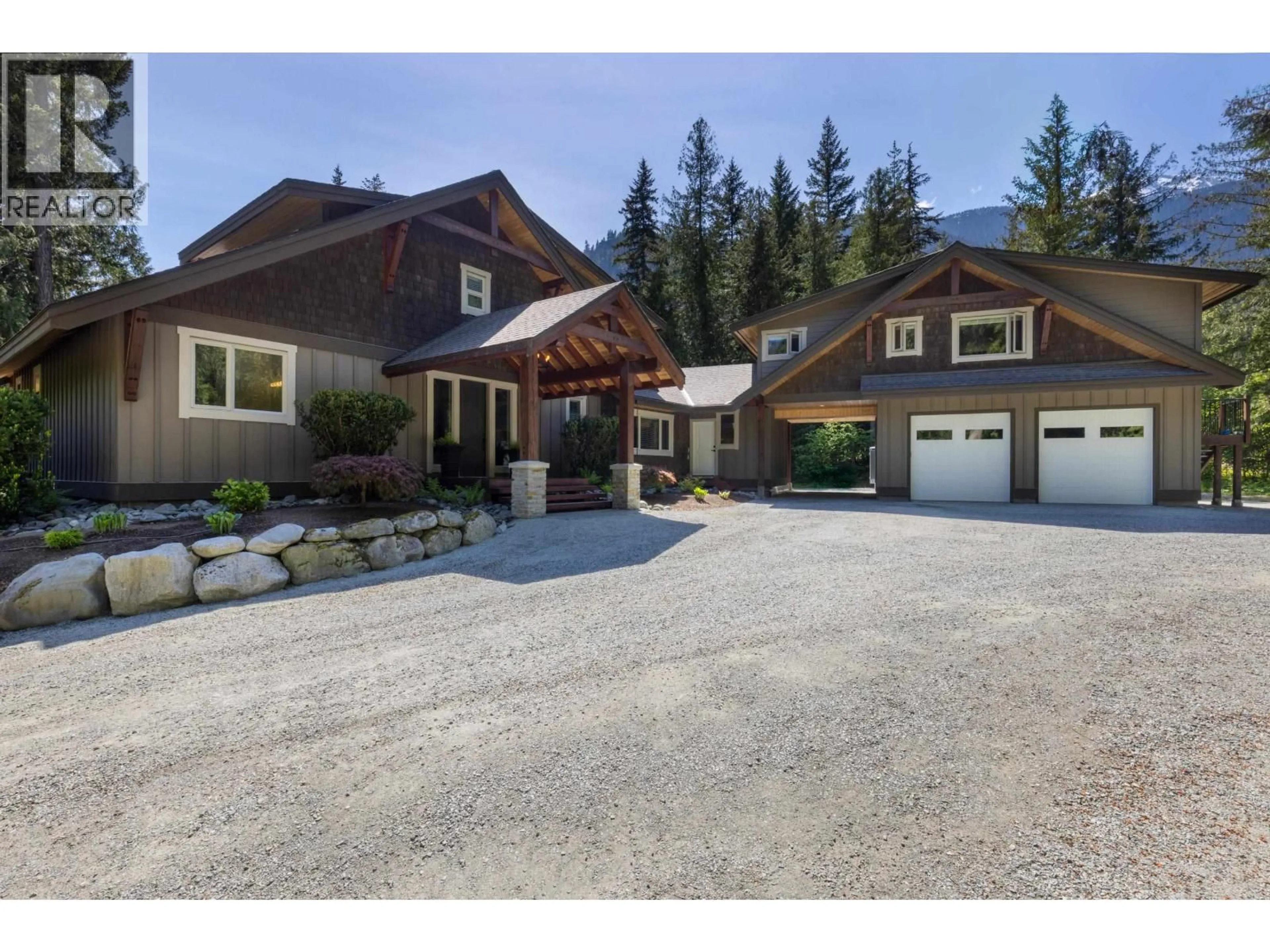 A pic from outside/outdoor area/front of a property/back of a property/a pic from drone, unknown for 1044 CEDAR GROVE LANE, Pemberton British Columbia V0N2L2